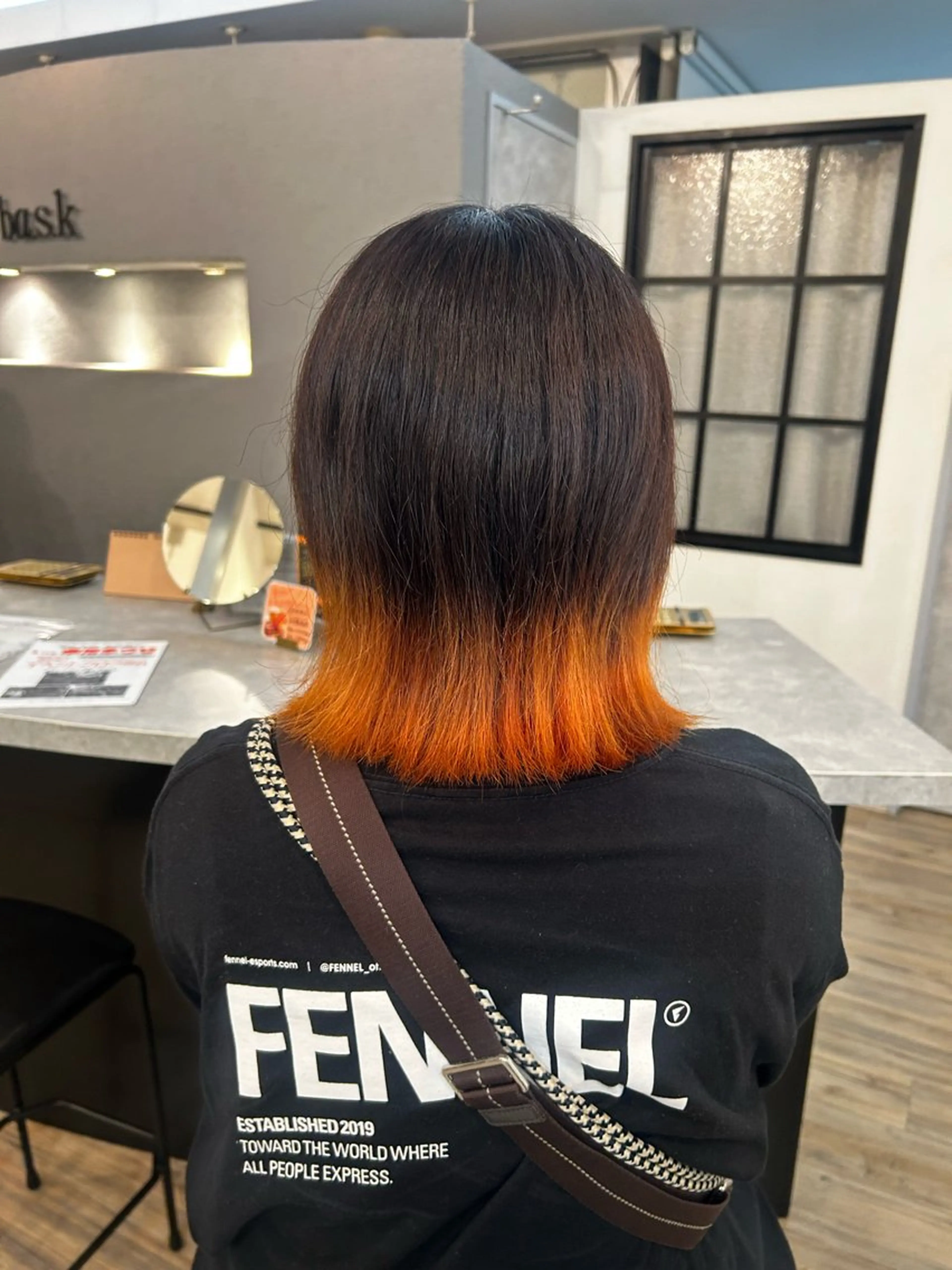 ミディアム カラー ブリーチ／ヘアセット 🪞🌙minamiのヘアスタイル