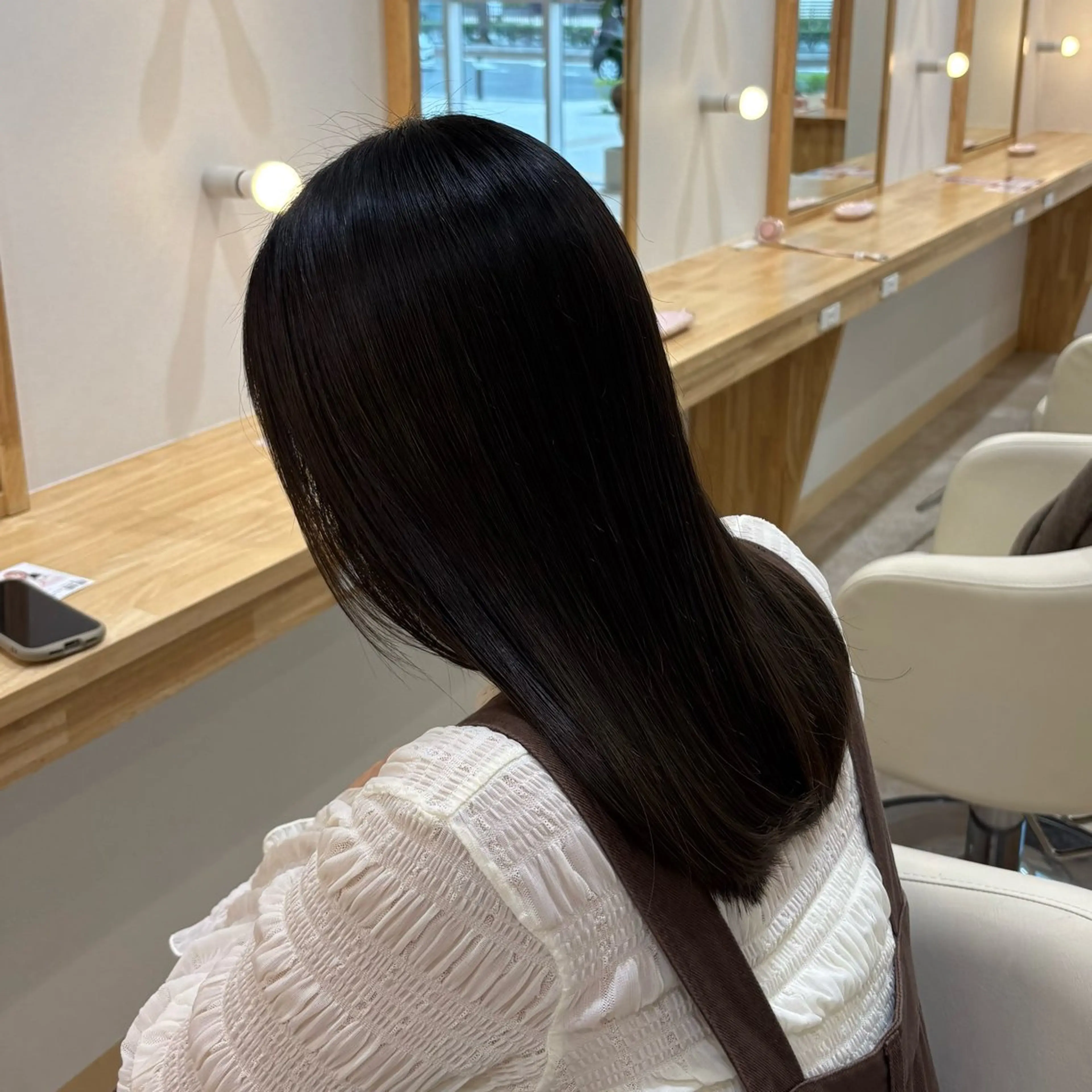 セミロング 髪質改善 トリートメント 顔まわり/透け感 カラー/青栁優🔆のヘアスタイル