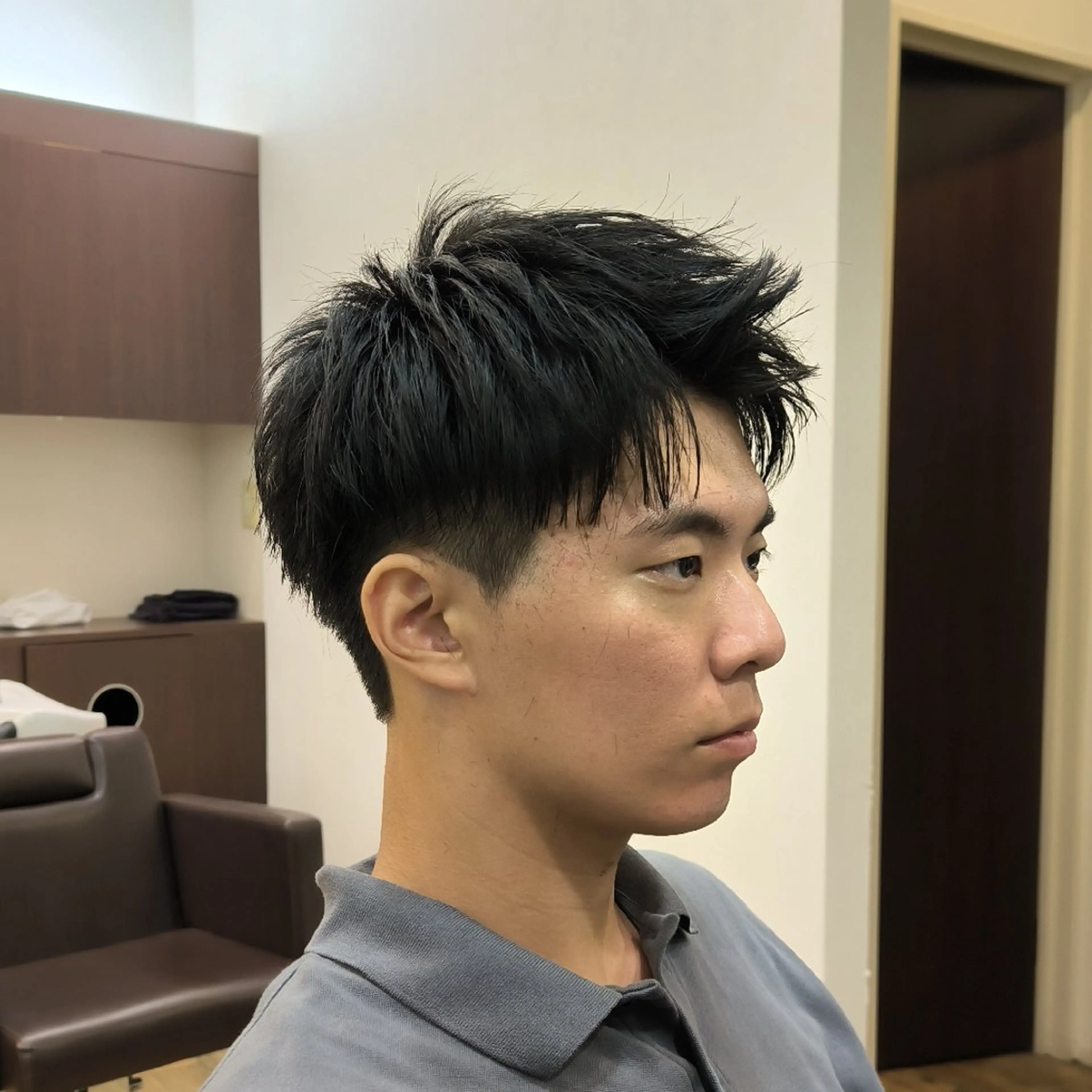 メンズ 廣多 克哉のヘアスタイル