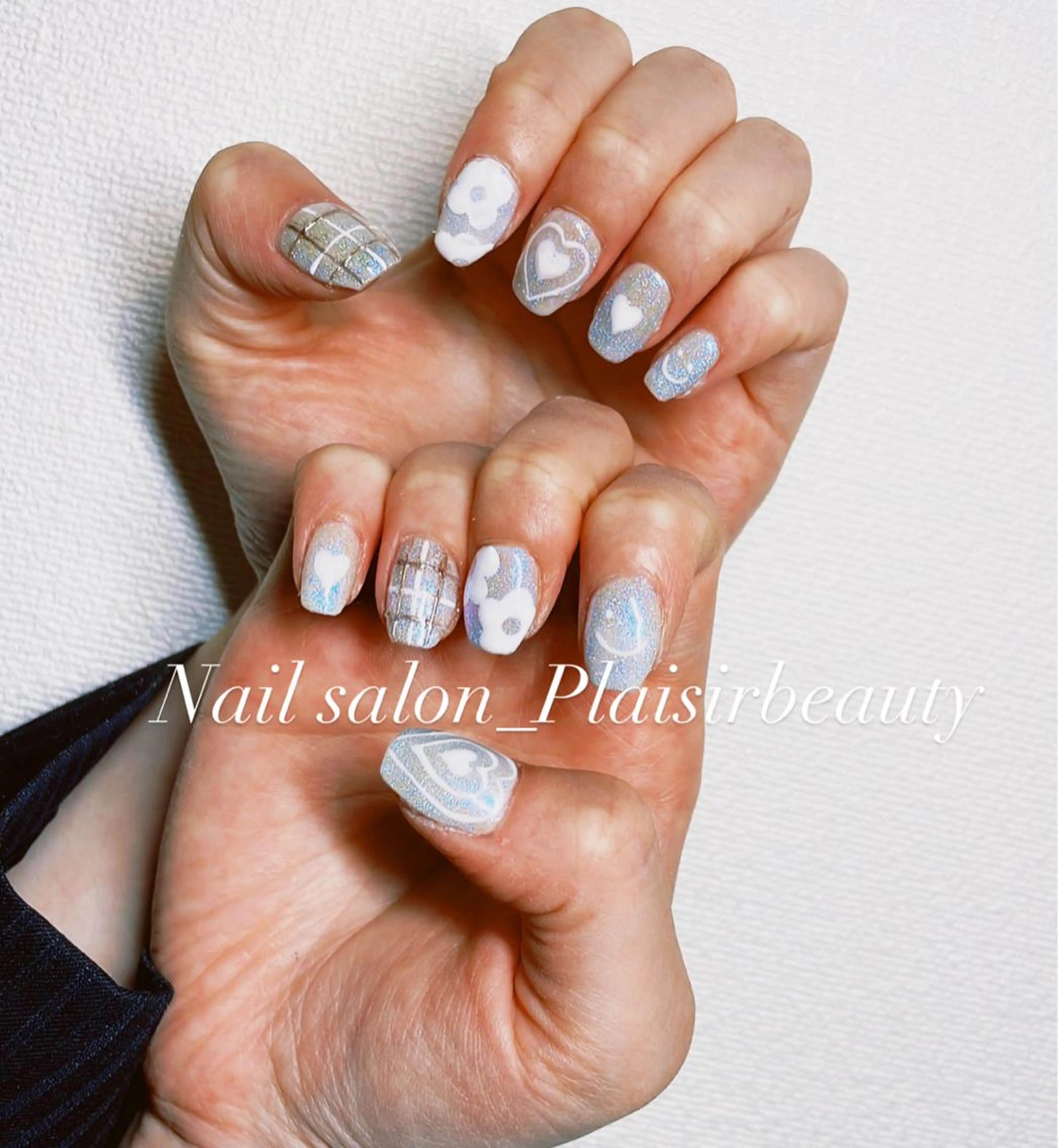 ネイル アートネイル 持ち込み ハンドネイル Nallsalon Plaisirbeauty所属・Plaisir beautyのネイルデザイン
