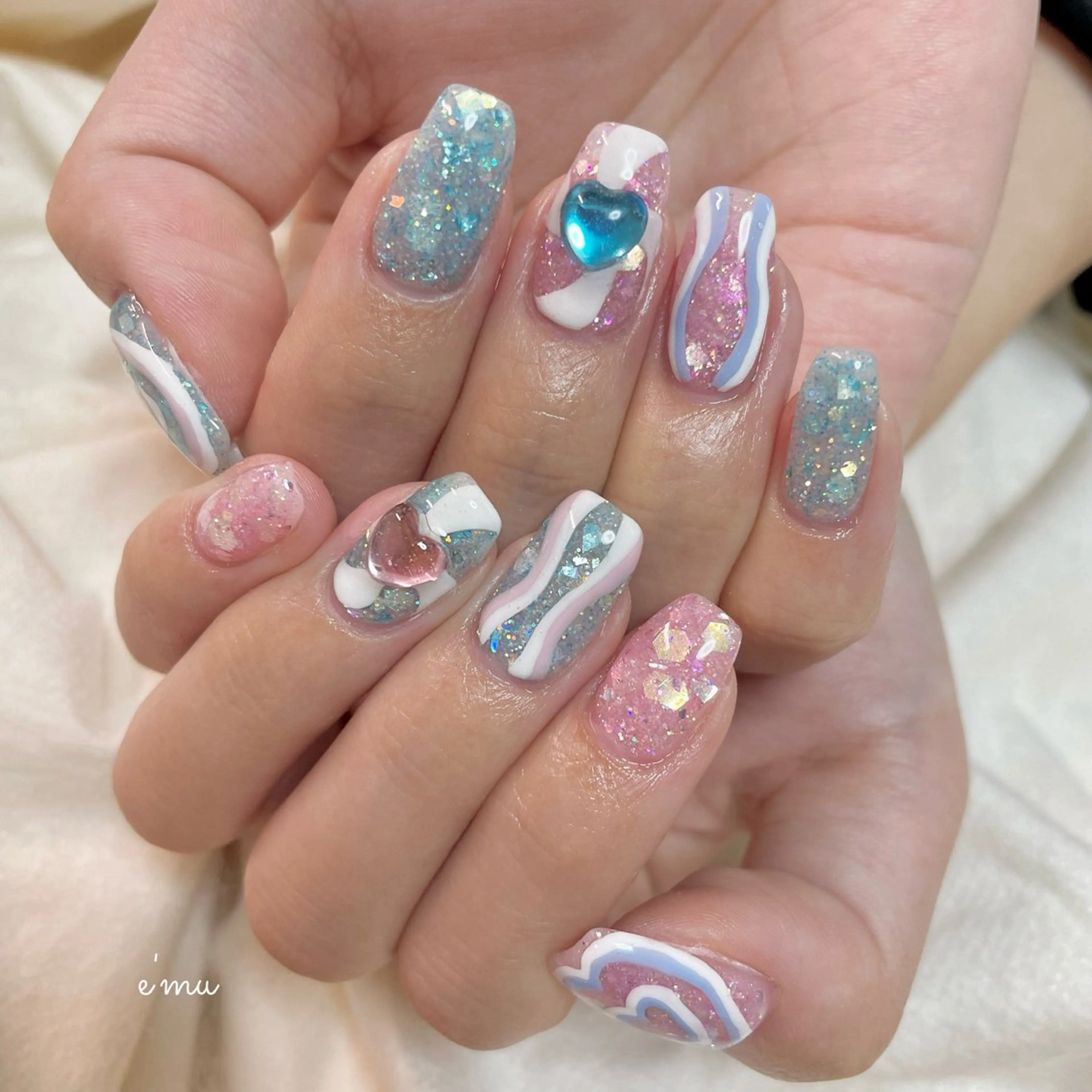 ネイル ハンドネイル nail salon e'mu💐のネイルデザイン