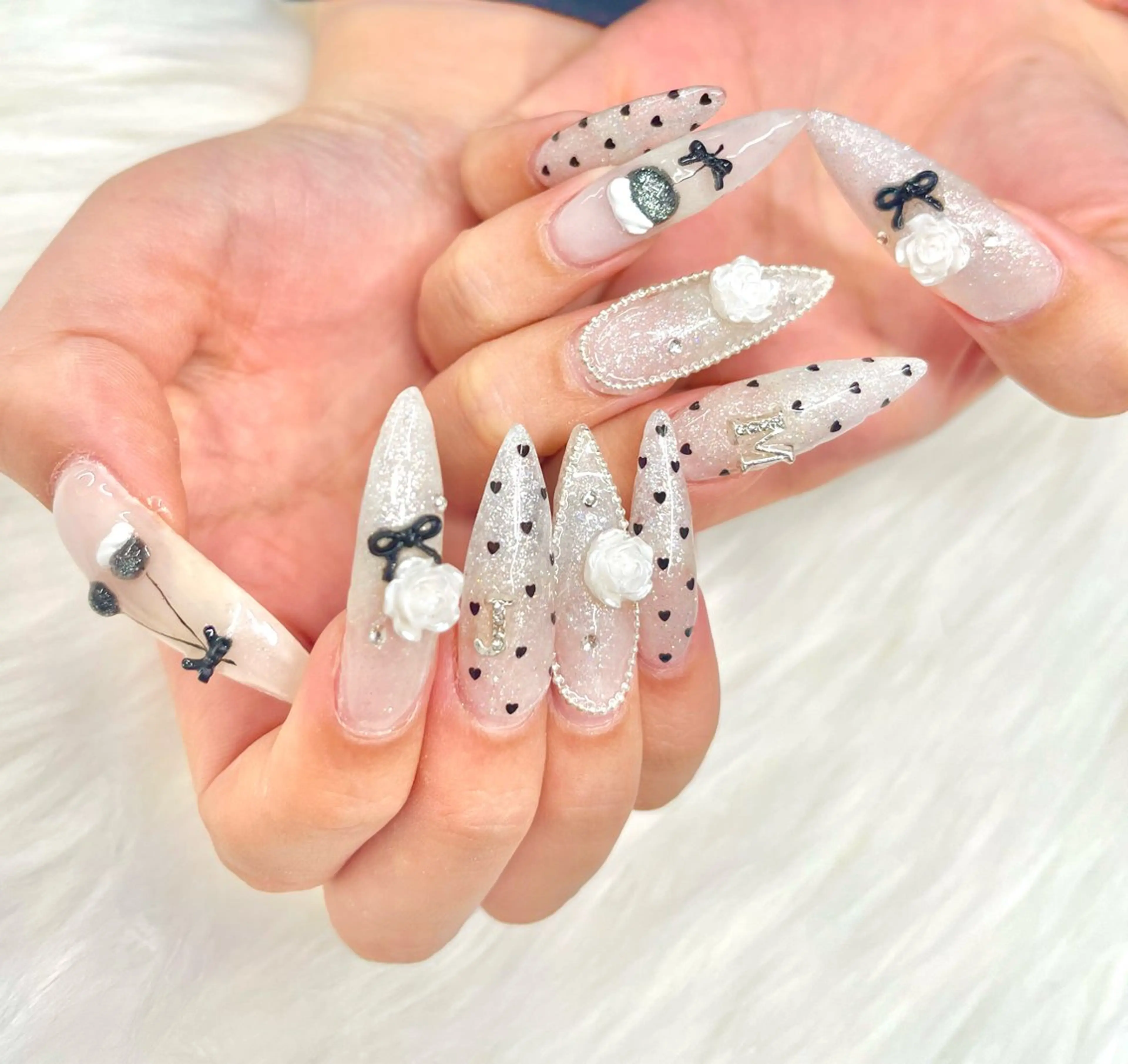 ネイル ハンドネイル Bianca赤羽 信末のネイルデザイン