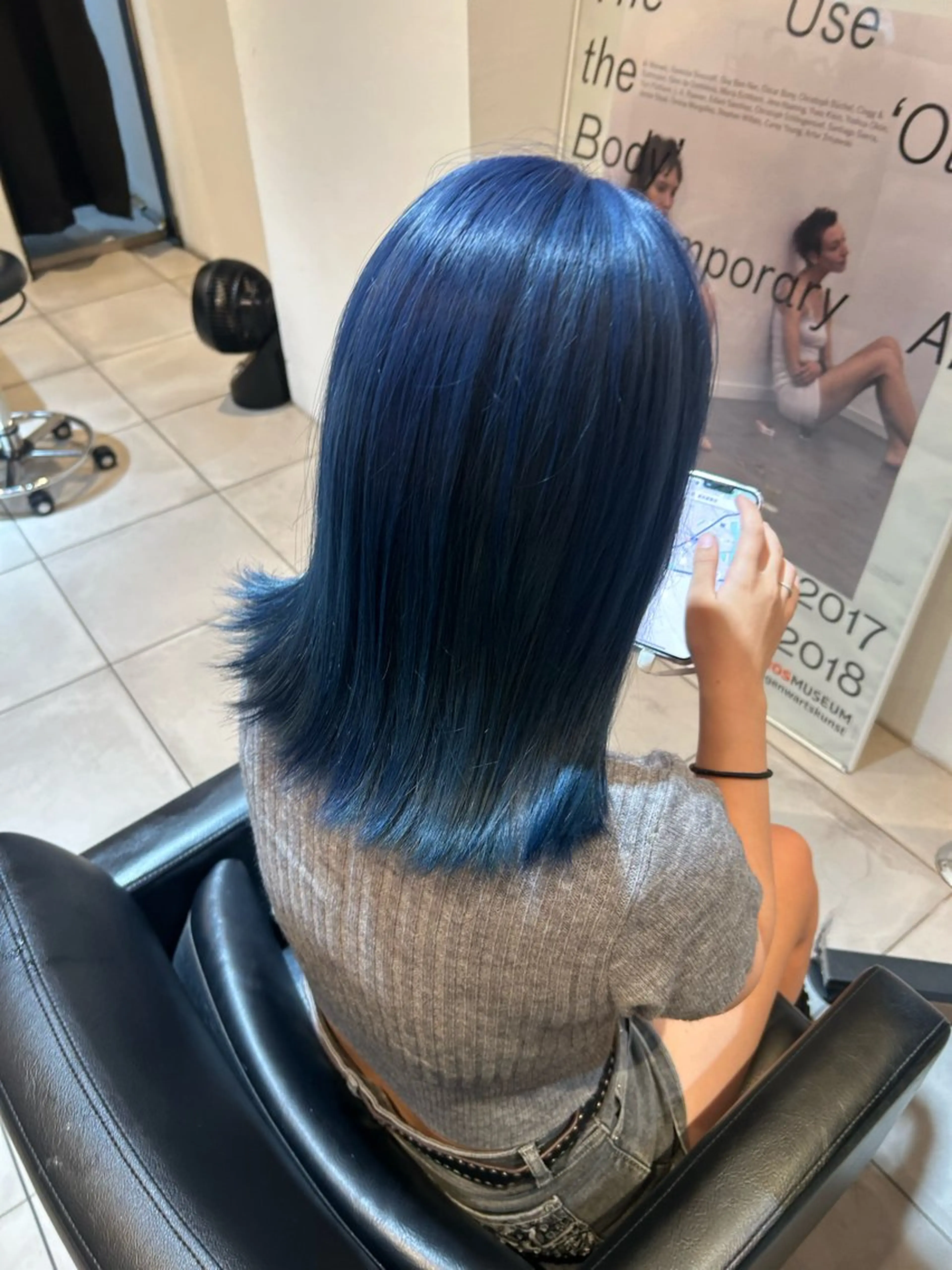 ミディアム ヘアカラー ダブルカラー/ 艶カラー／こうきのヘアスタイル