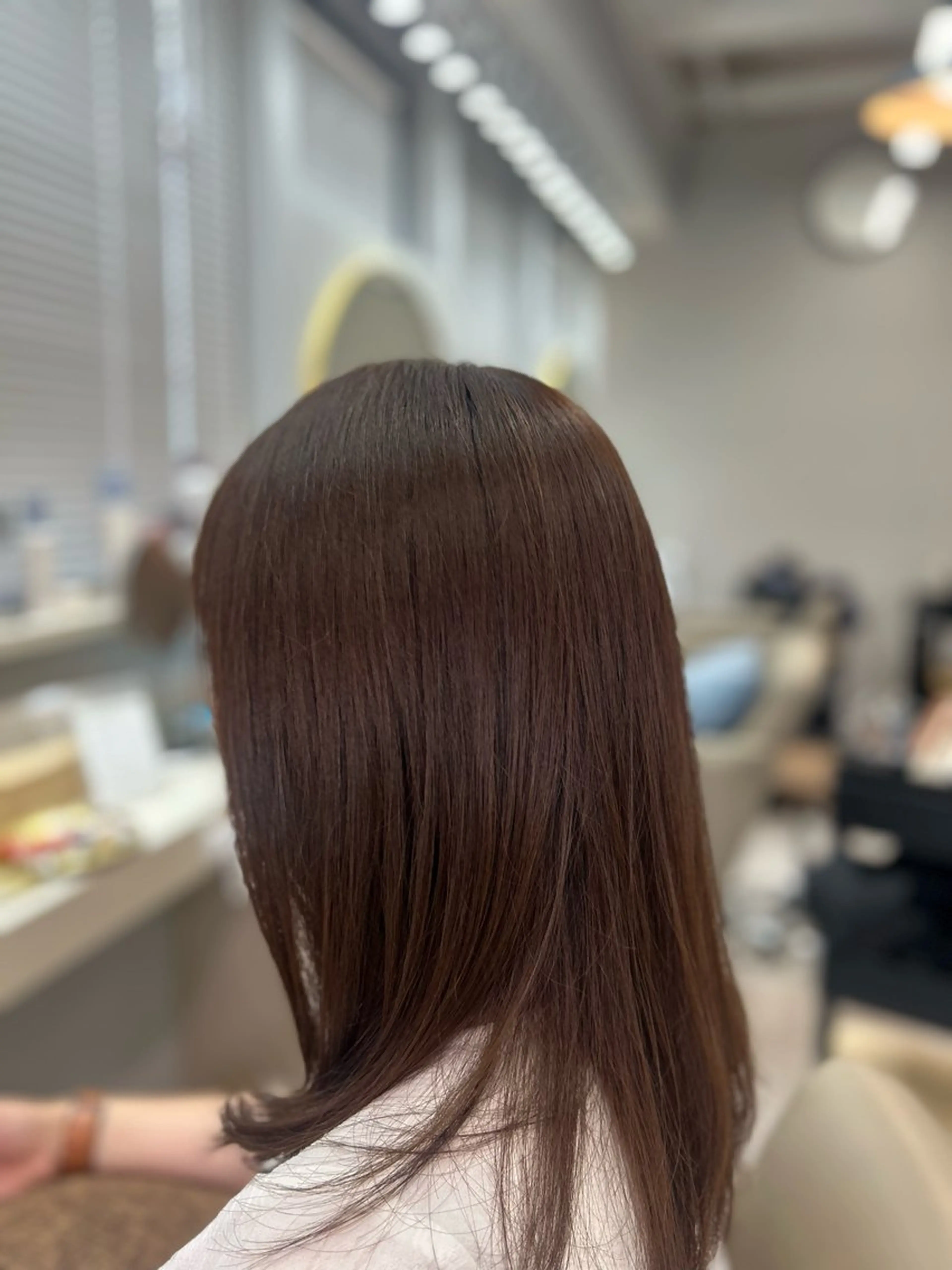 セミロング カット ヘッドスパ 池田 太一のヘアスタイル