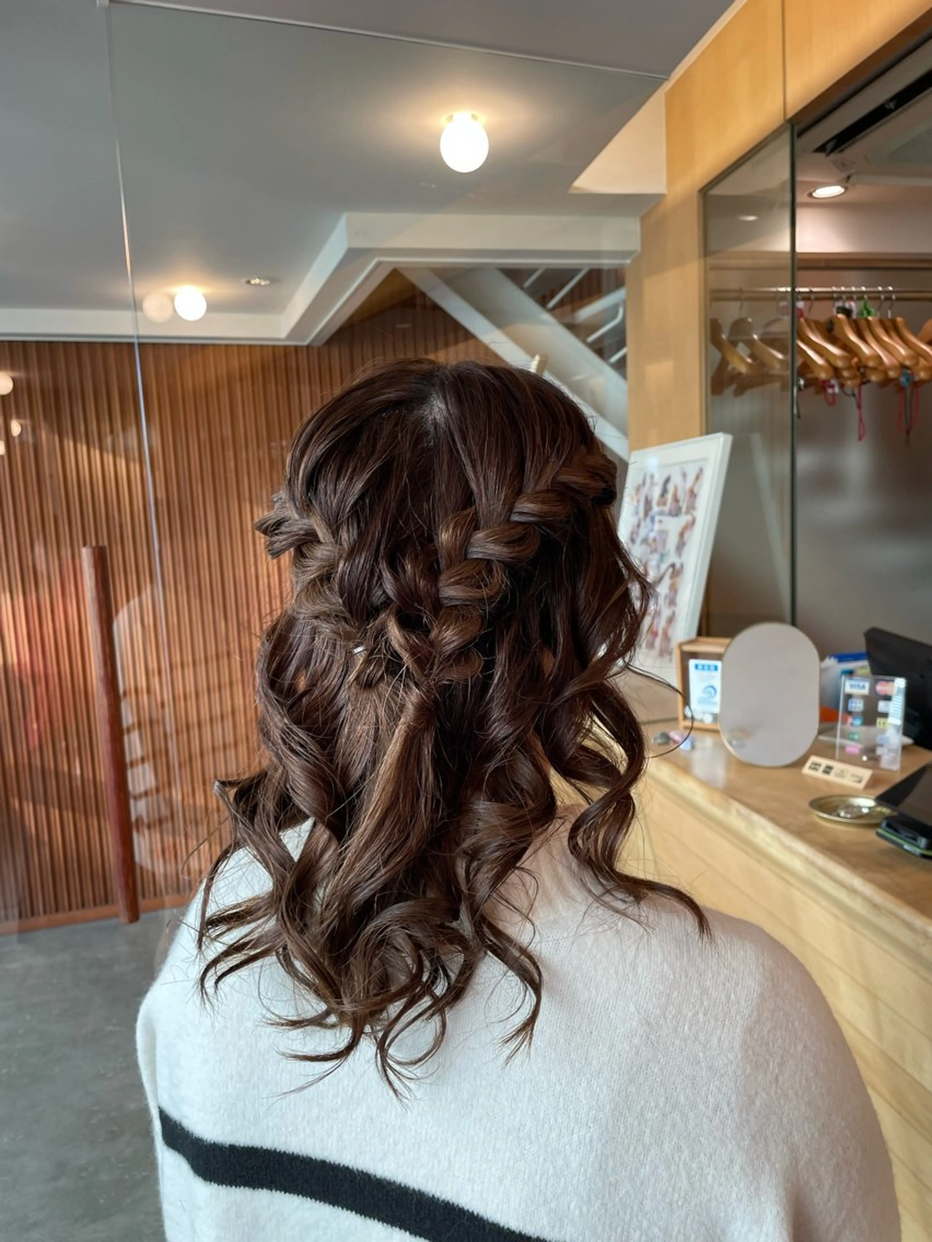 ミディアム パーマ ‪・カット/ SARAのヘアスタイル