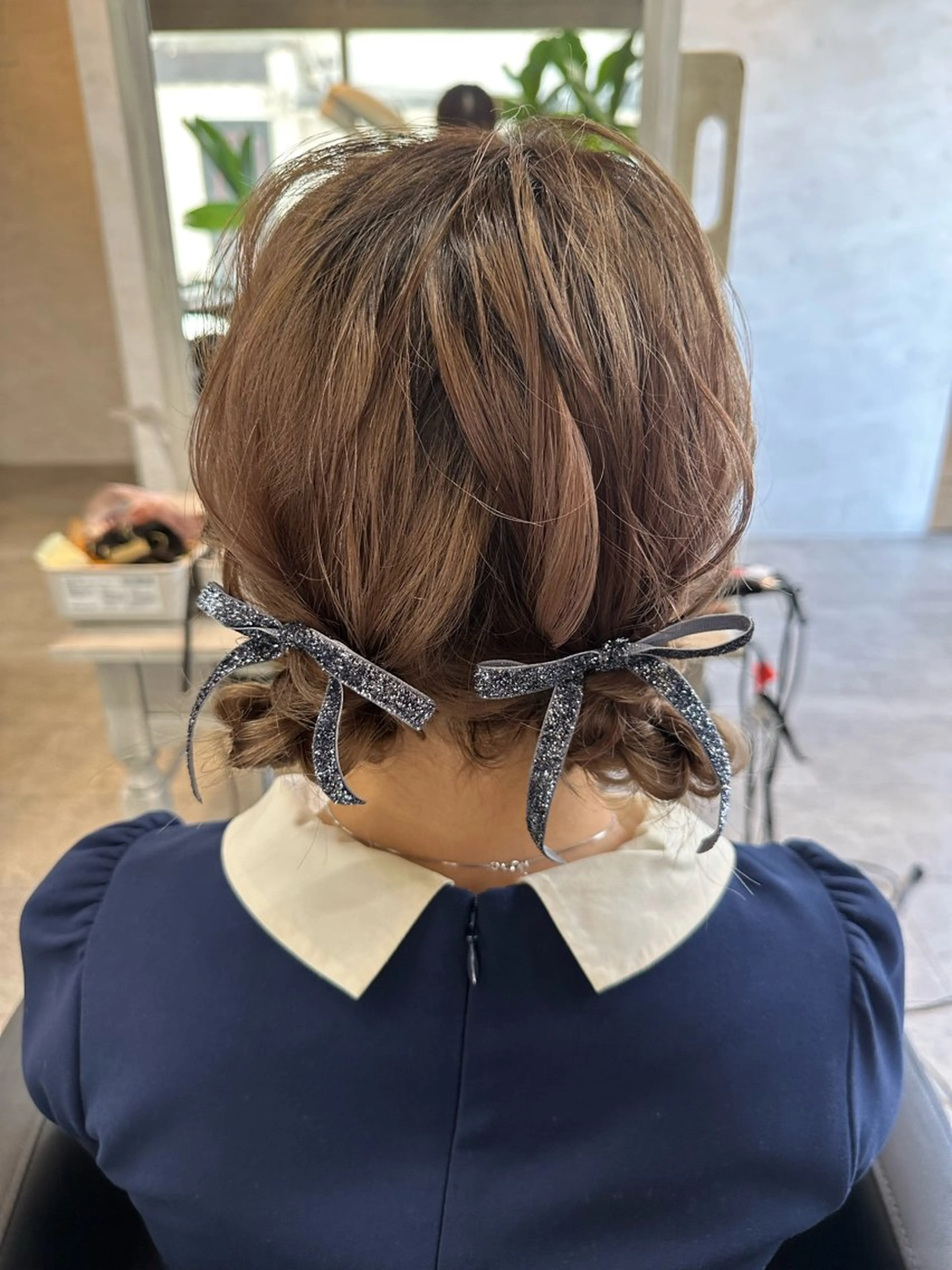 ロング ヘアアレンジ 女性に人気♪ はやしほのかのヘアスタイル