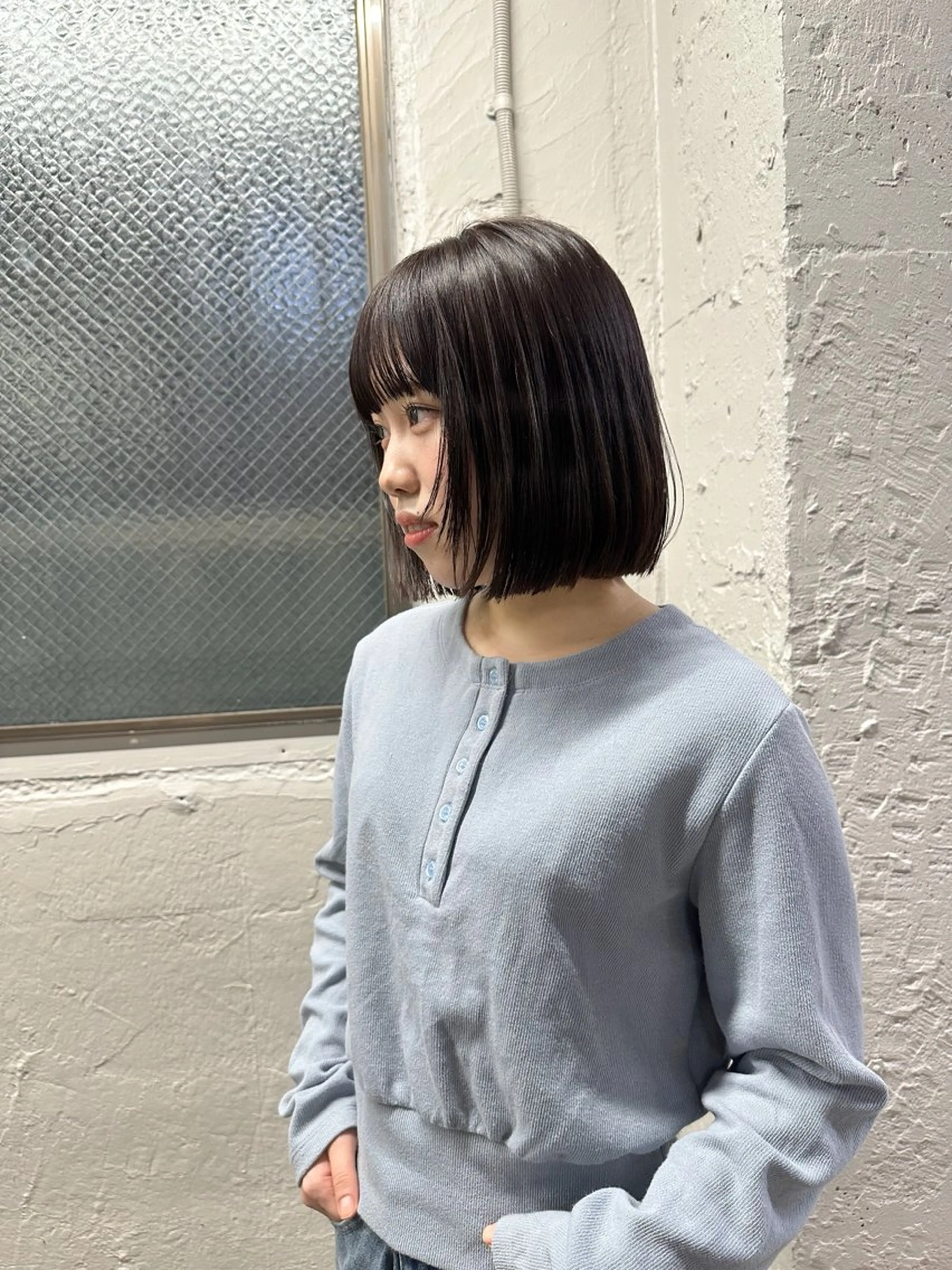 ショート ハッシュカット🎀 レイヤーカットのヘアスタイル