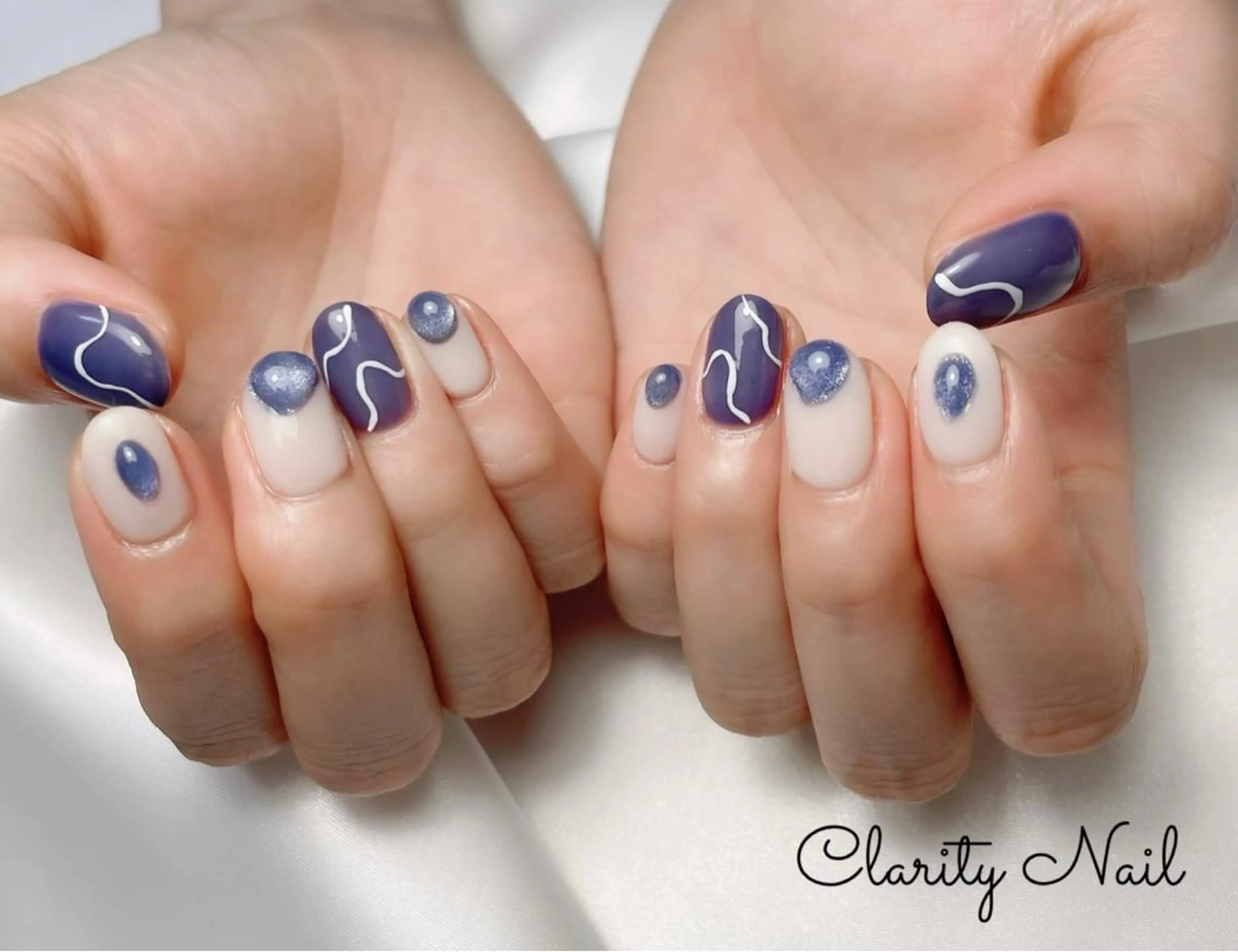 ネイル アートネイル 持ち込み ハンドネイル Clarity Nailのネイルデザイン