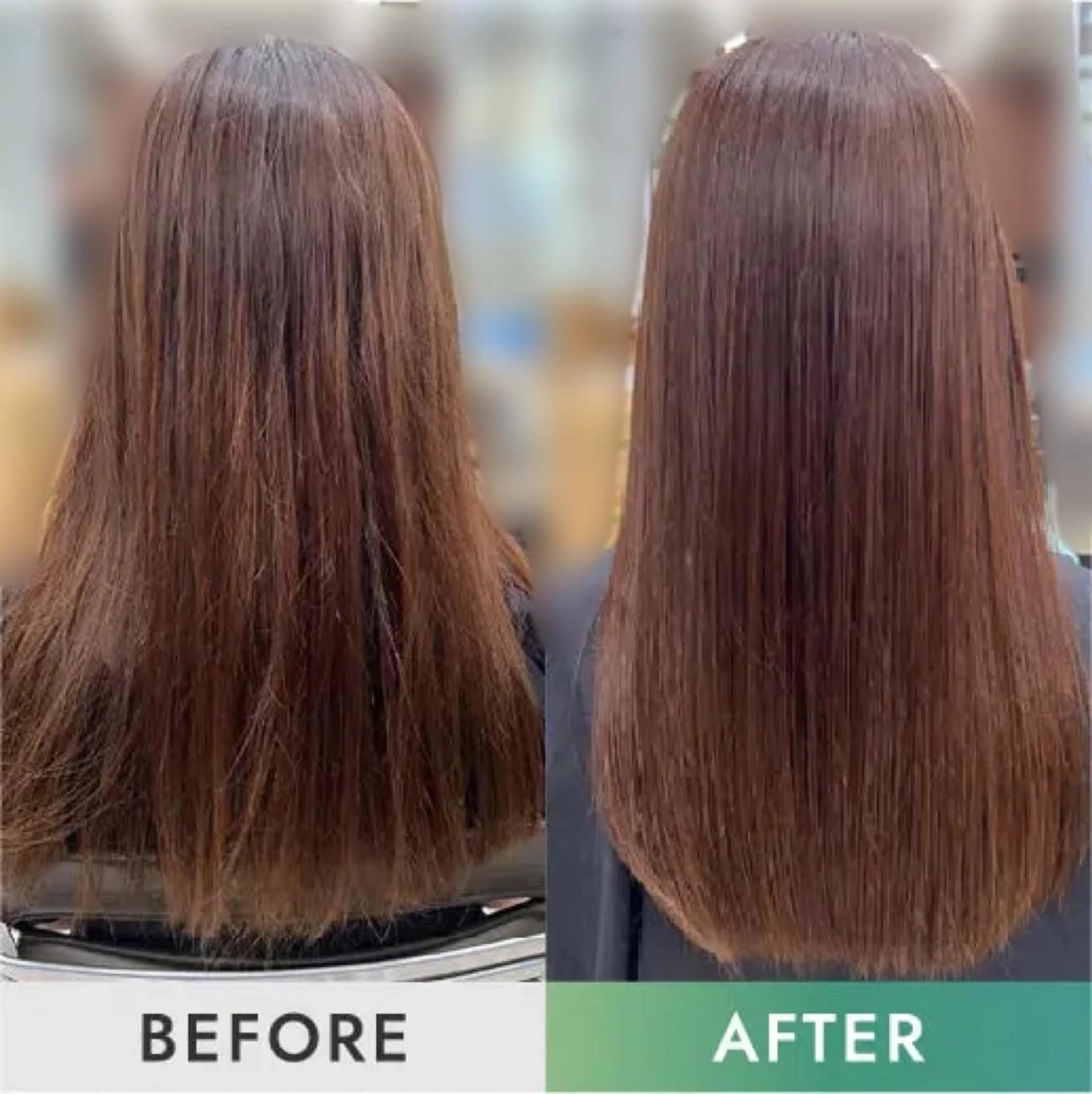 艶ナチュラルカラー+髪質改善質感再整トリートメント【毛先カット希望可⚠️別料金】の写真