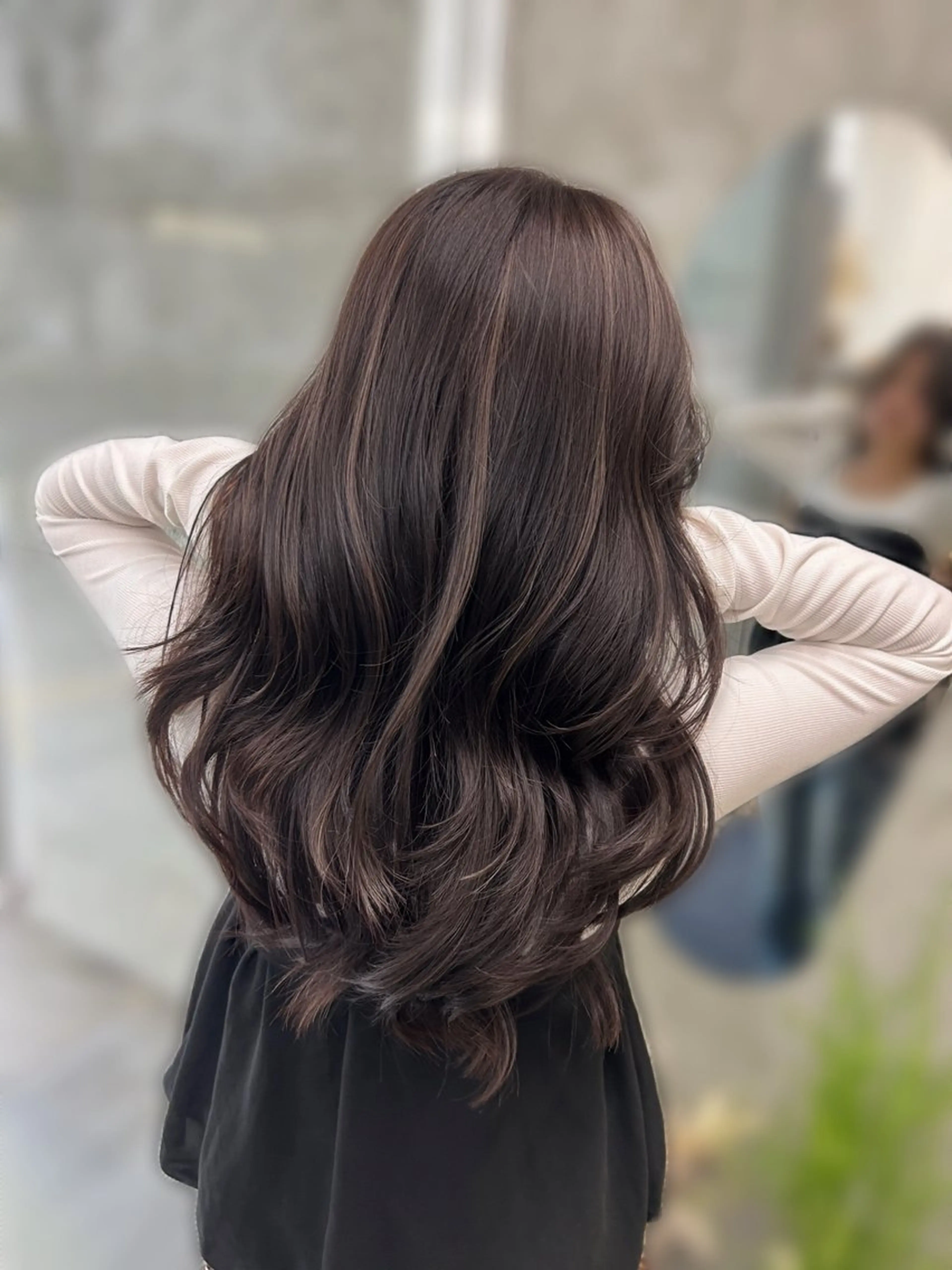 ロング カラー さわ 🫧🎀のヘアスタイル