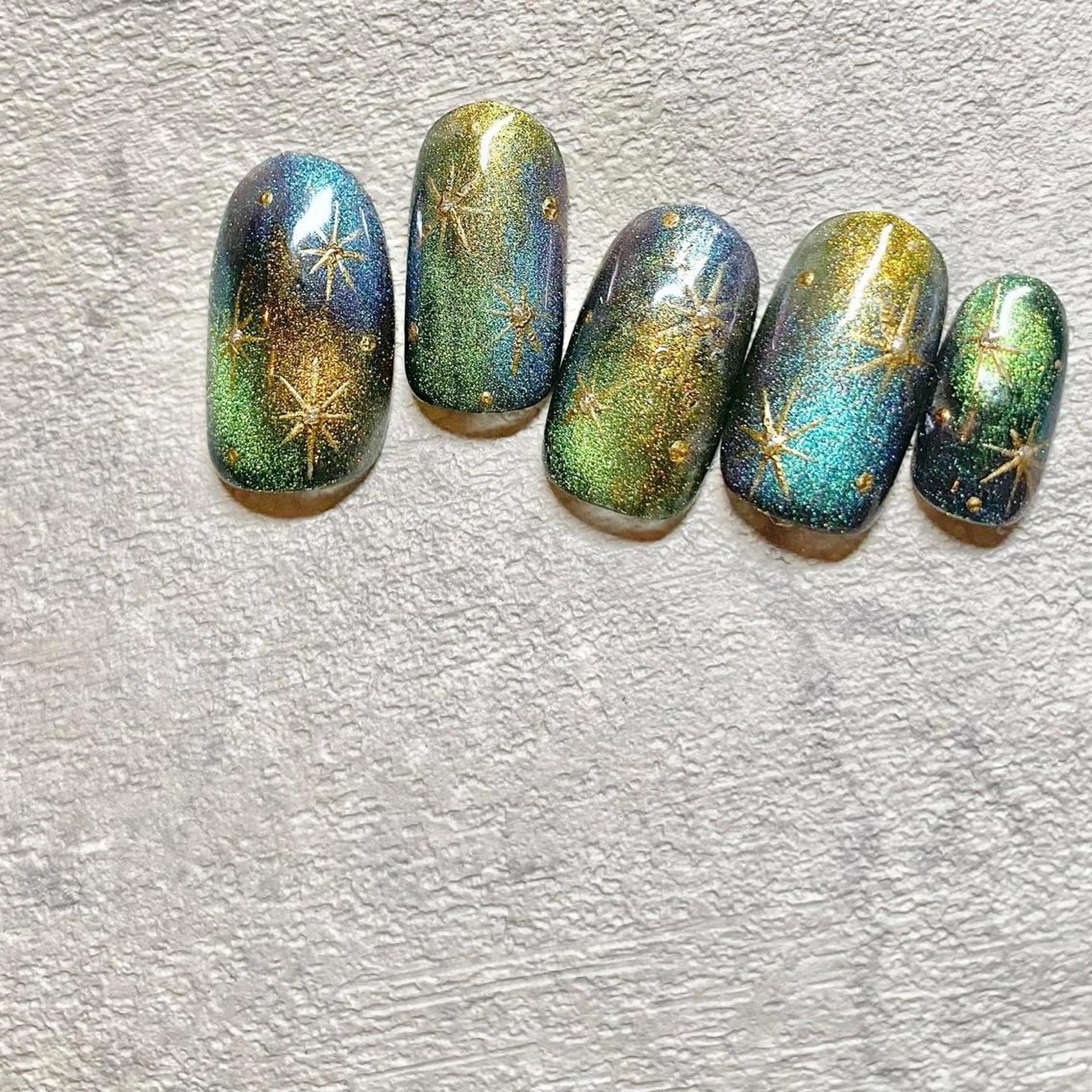 ネイル アートネイル フットネイル ニュアンスネイル 冬ネイル 山田 貴子のネイルデザイン