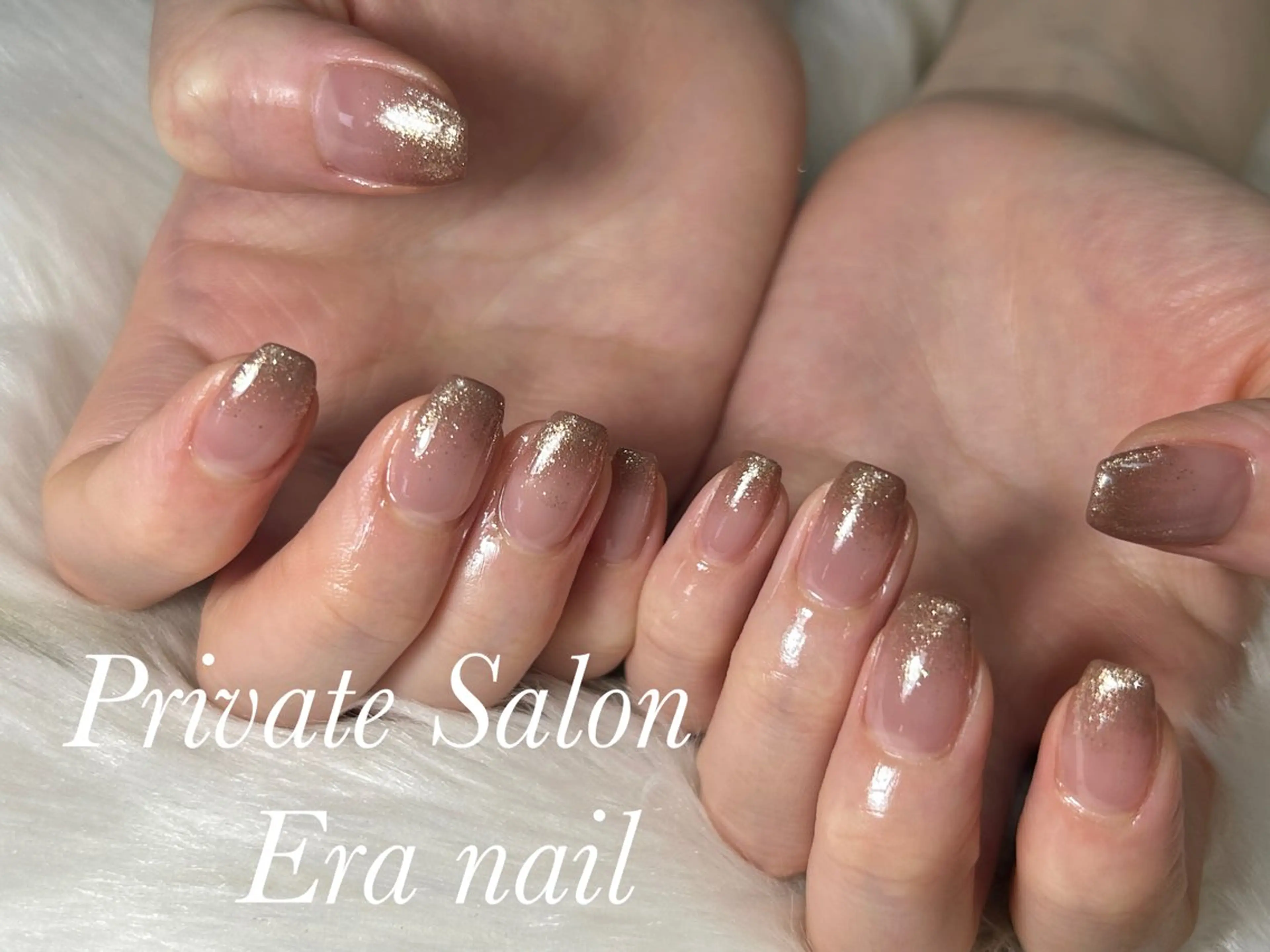 ネイル グラデーション ハンドネイル Era nailのネイルデザイン