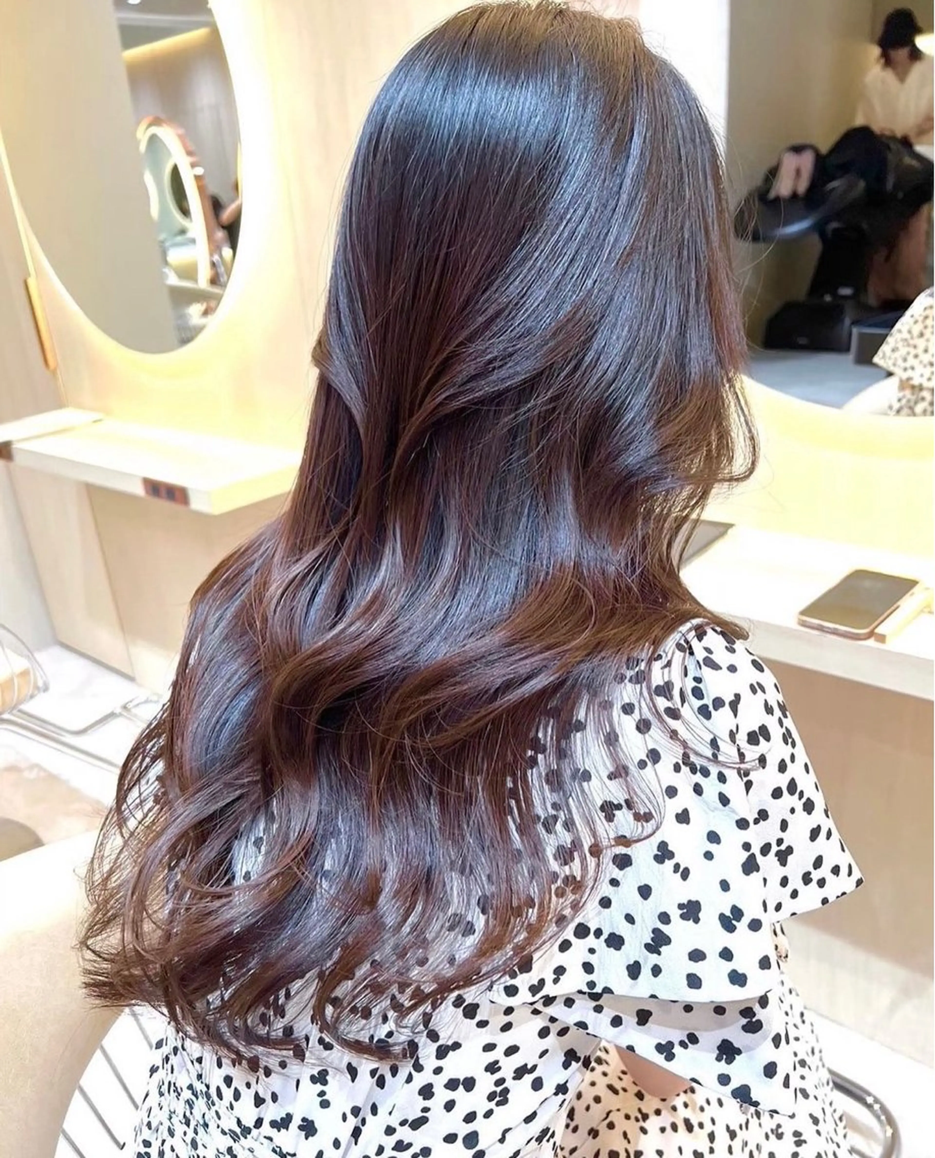 セミロング 髪質改善/縮毛矯正 松原和志のヘアスタイル