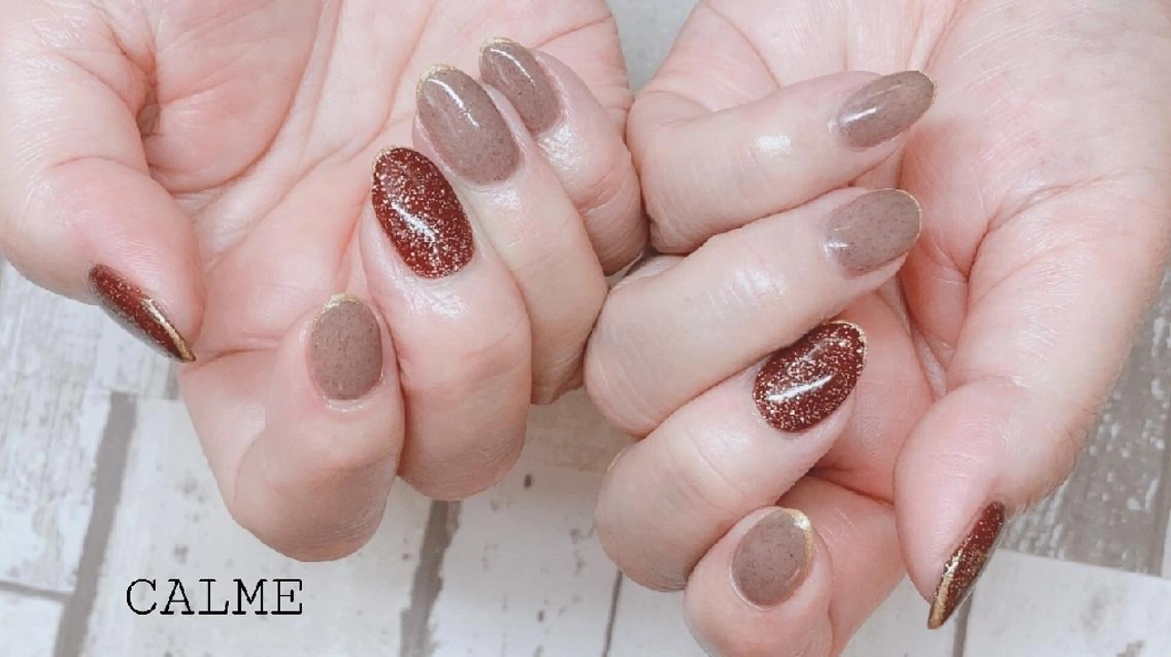 ネイル 持ち込み CALME ♡のネイルデザイン