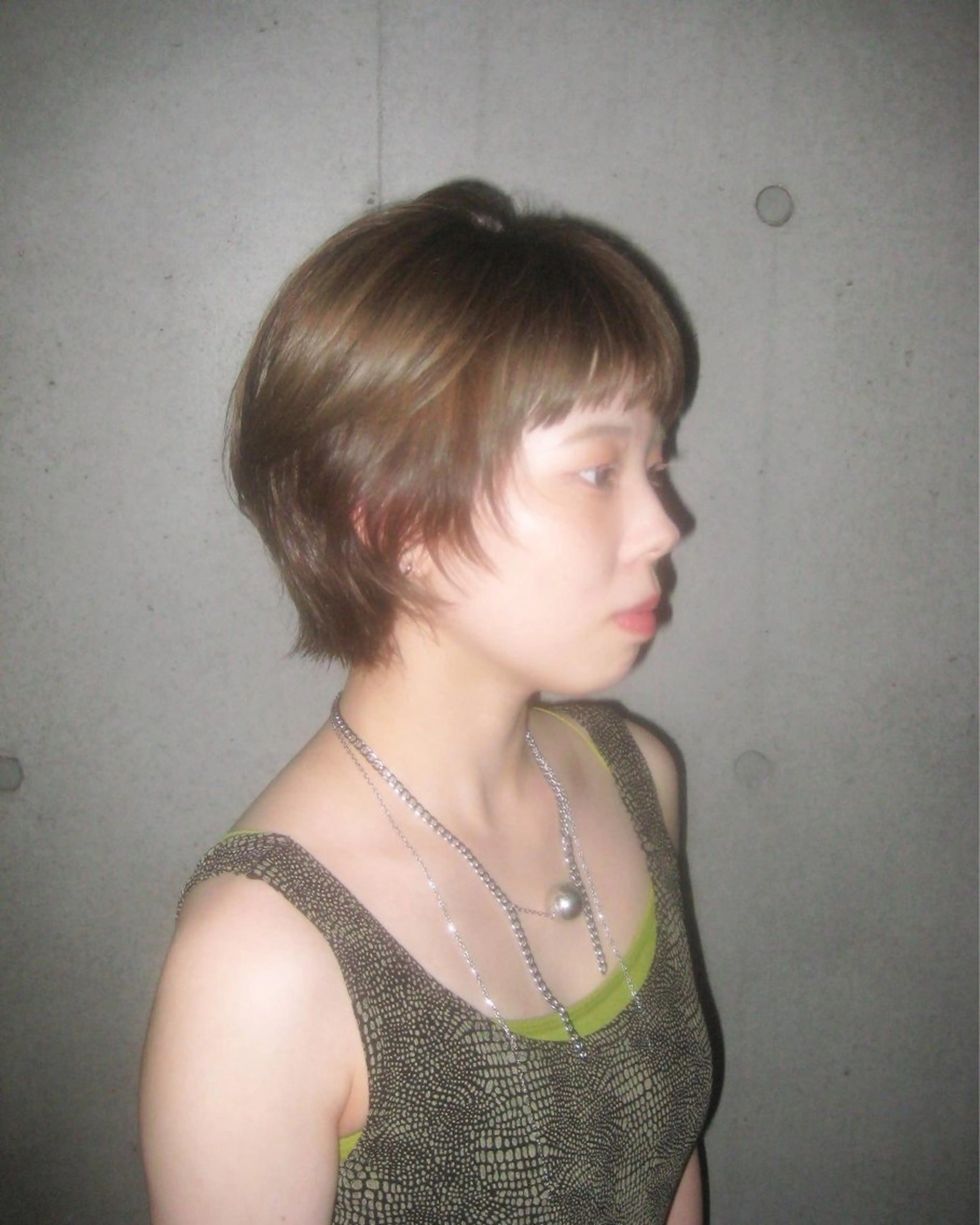 ショート 似合わせカット /パーマ岡本淳平のヘアスタイル