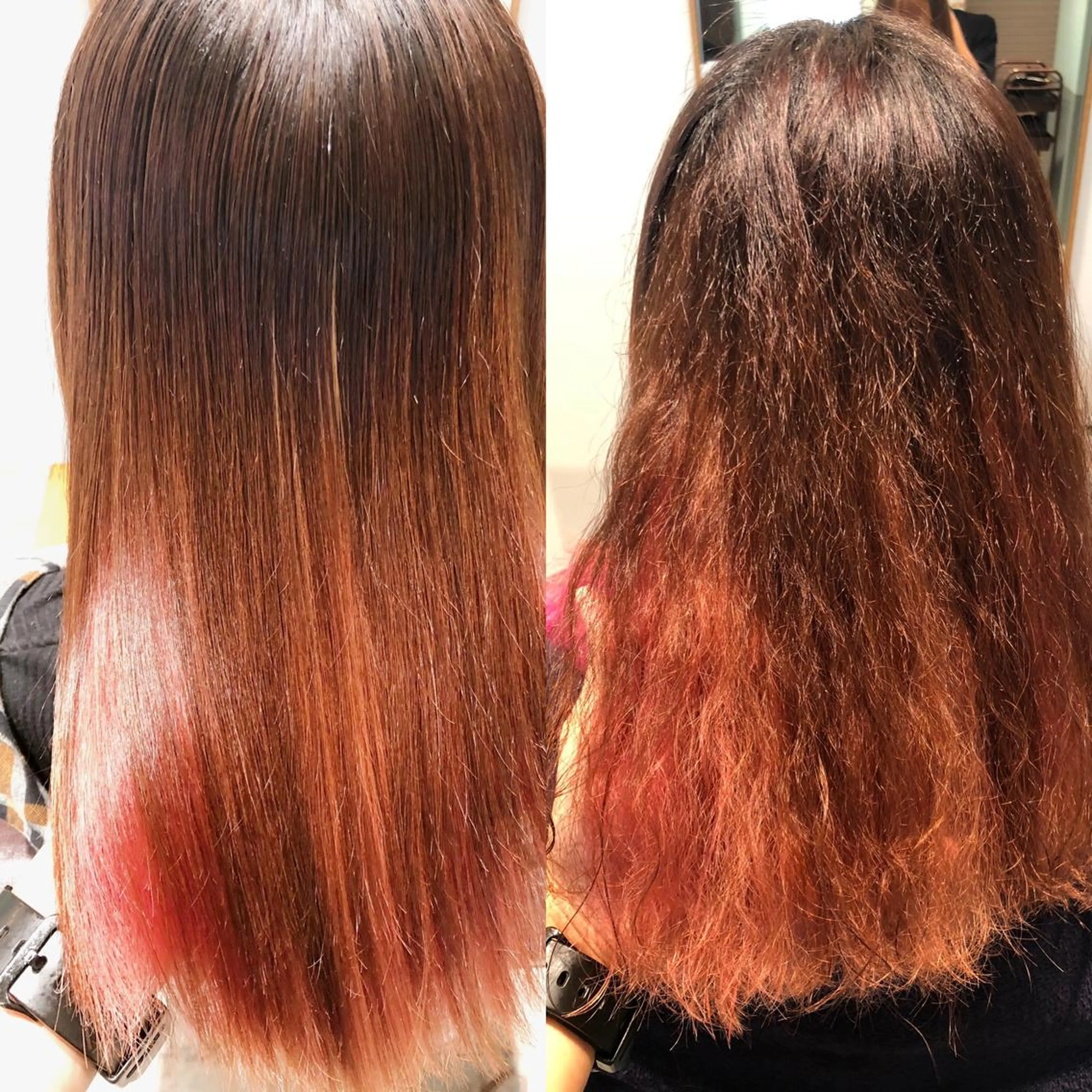 セミロング 縮毛矯正 トリートメント メンズパーマ・ 美髪縮毛矯正・坂田のヘアスタイル