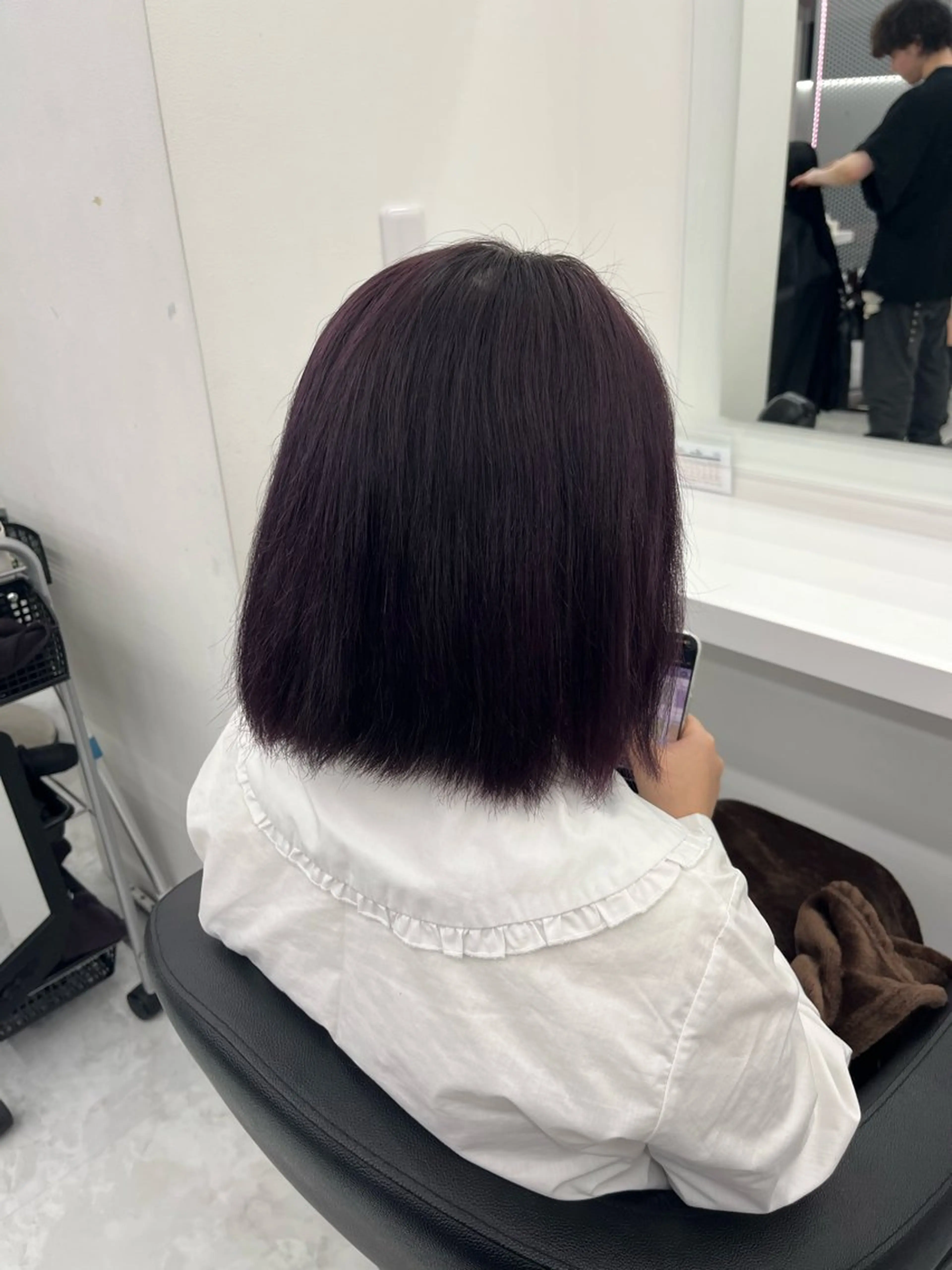 ミディアム カラー バイオレットカラー 💖トレンド春夏 カラー💖FUTAのヘアスタイル