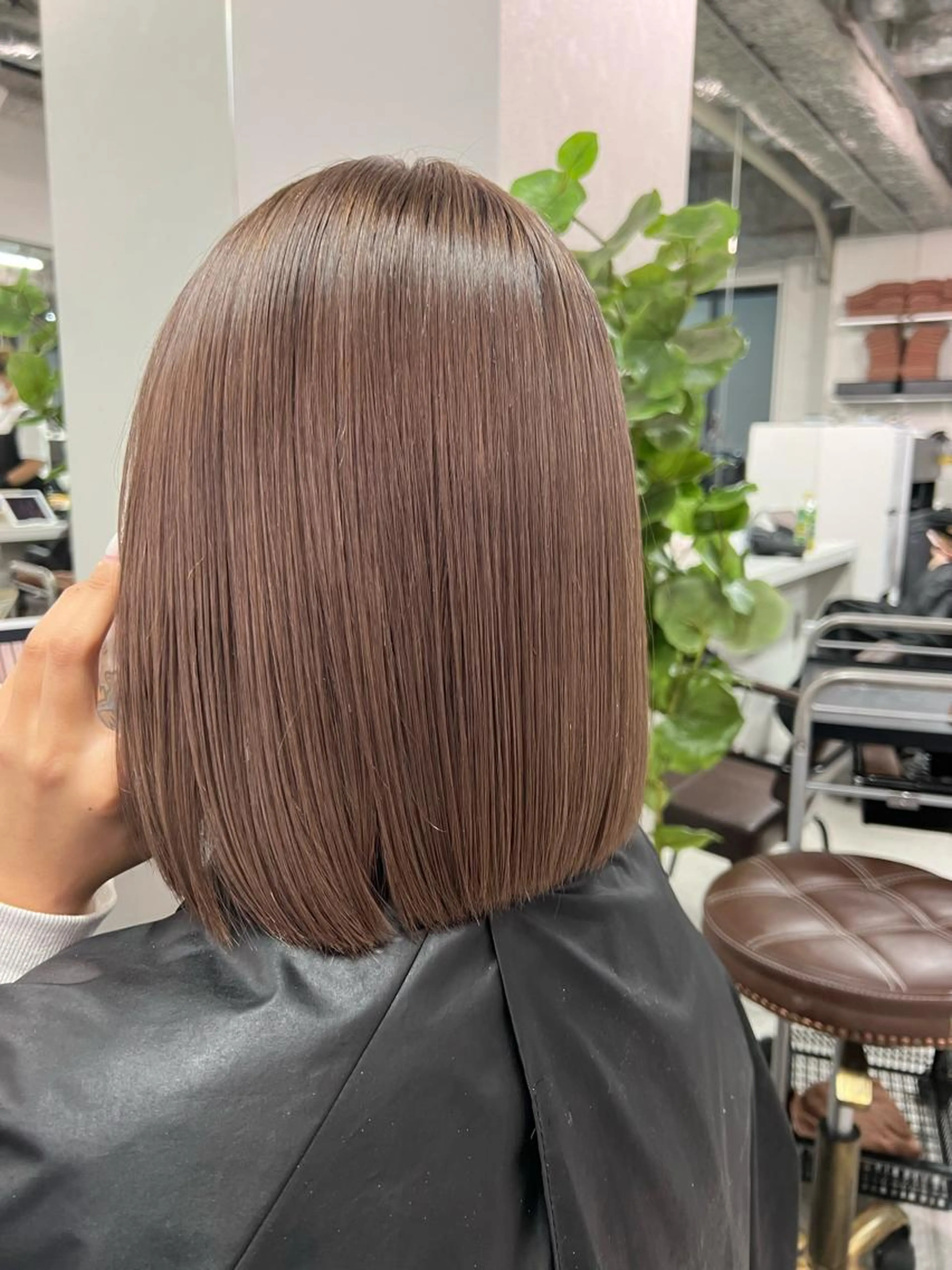 カット+艶ケアカラー🌸コラーゲントリートメント無料🌸の写真