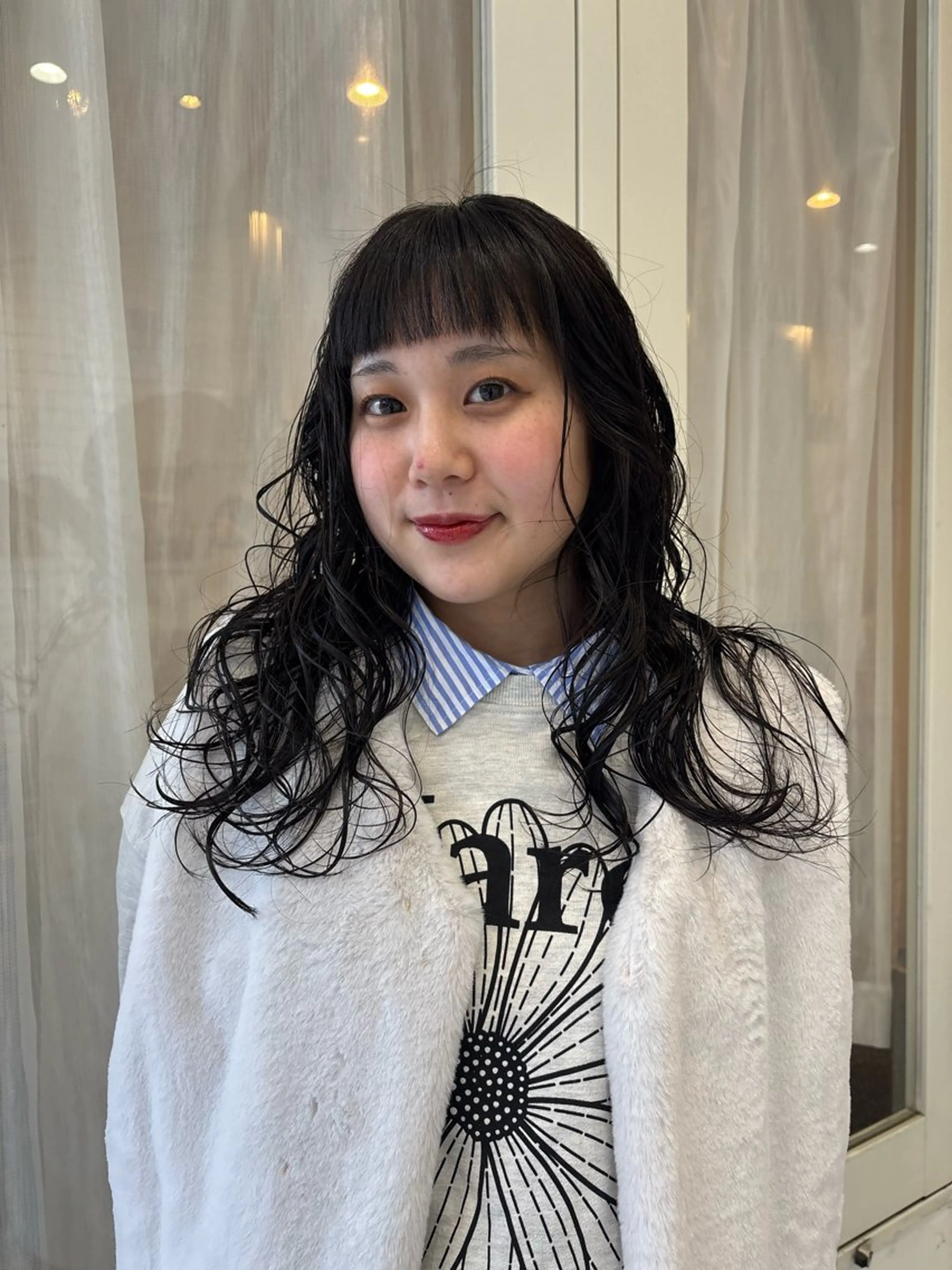 ロング パーマ ダメージレス縮毛矯 正・ブリーチMICOのヘアスタイル