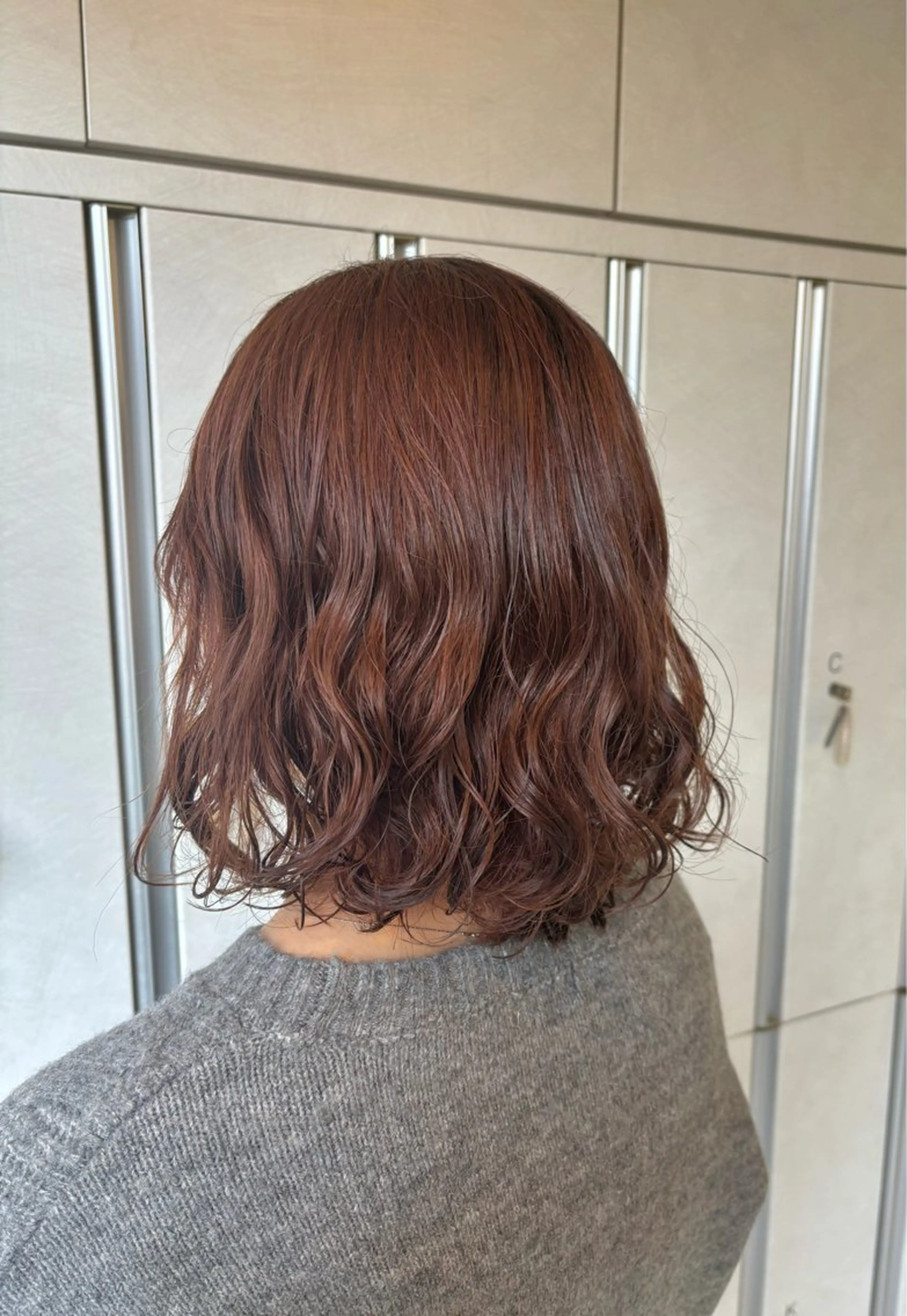 ミディアム パーマ カット パーマ 🎼レイヤー/透明感 カラー/nene♬のヘアスタイル