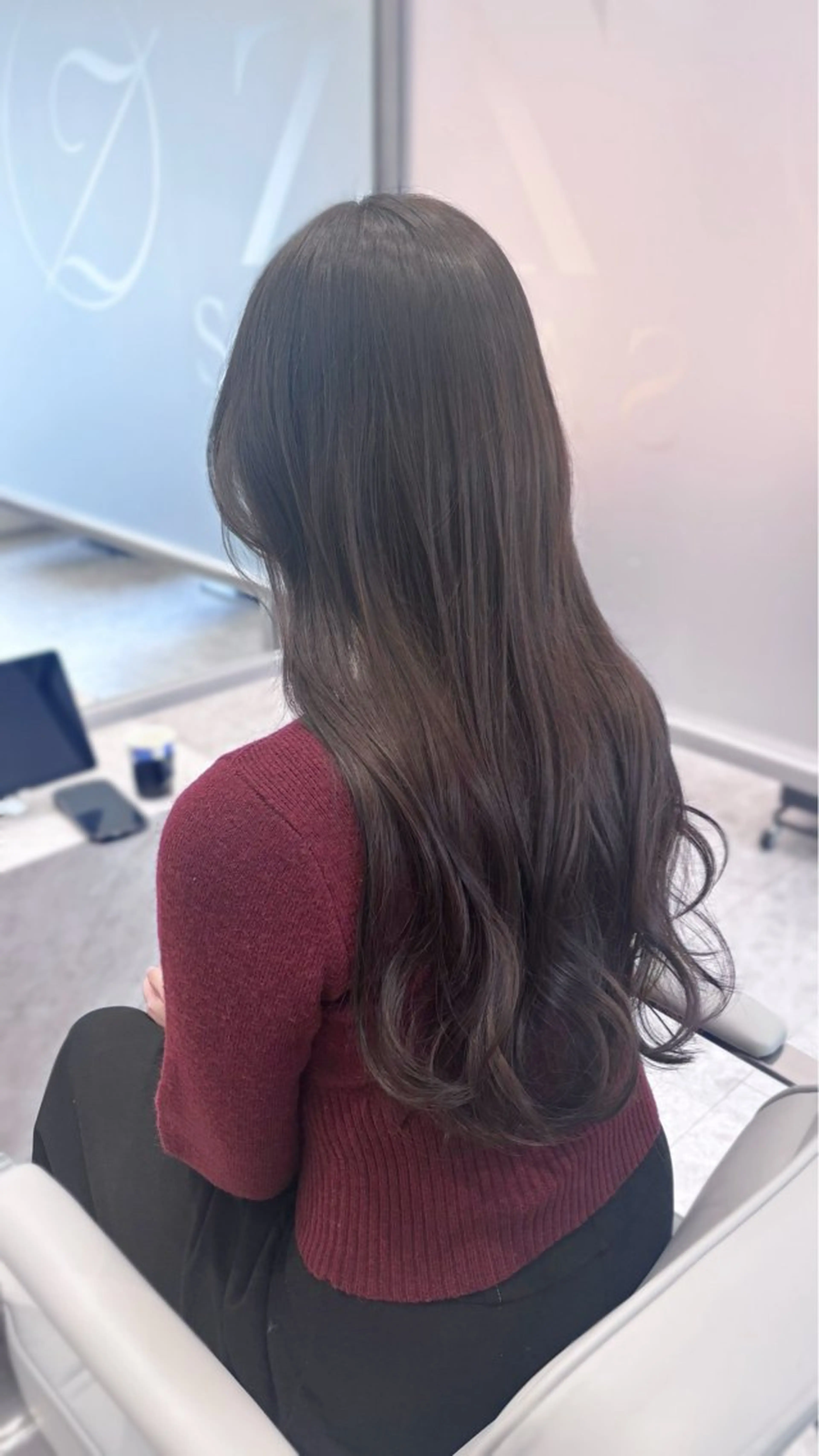 ロング カラー ブリーチ ダブルカラー ブリーチなしカラー カット ヘアカラー トリートメント 🫧髪質改善🫧 神田紗来のヘアスタイル