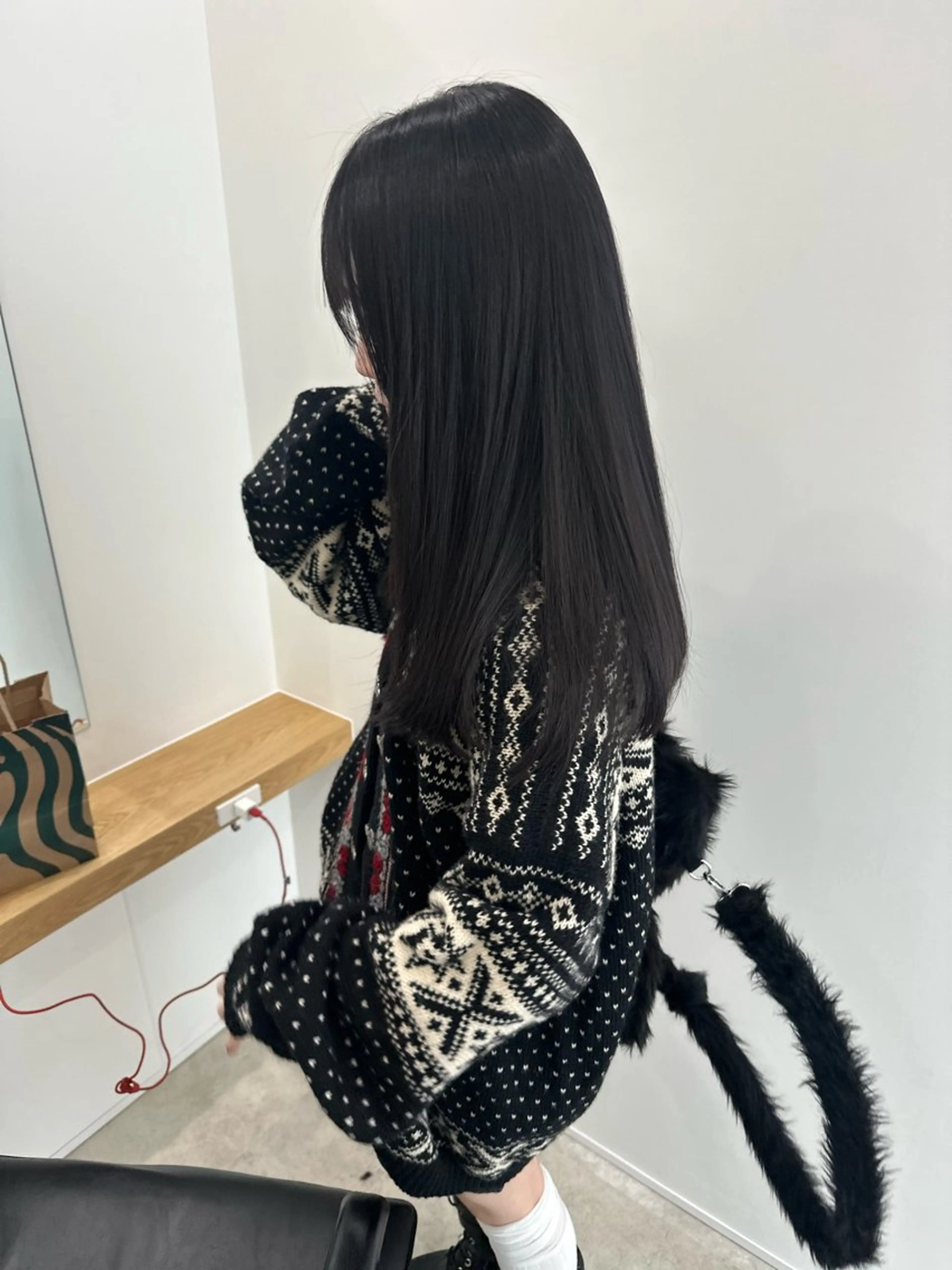 ロング カラー カット ヘアカラー トリートメント レイヤー/ナチュラル 💐nao.のヘアスタイル