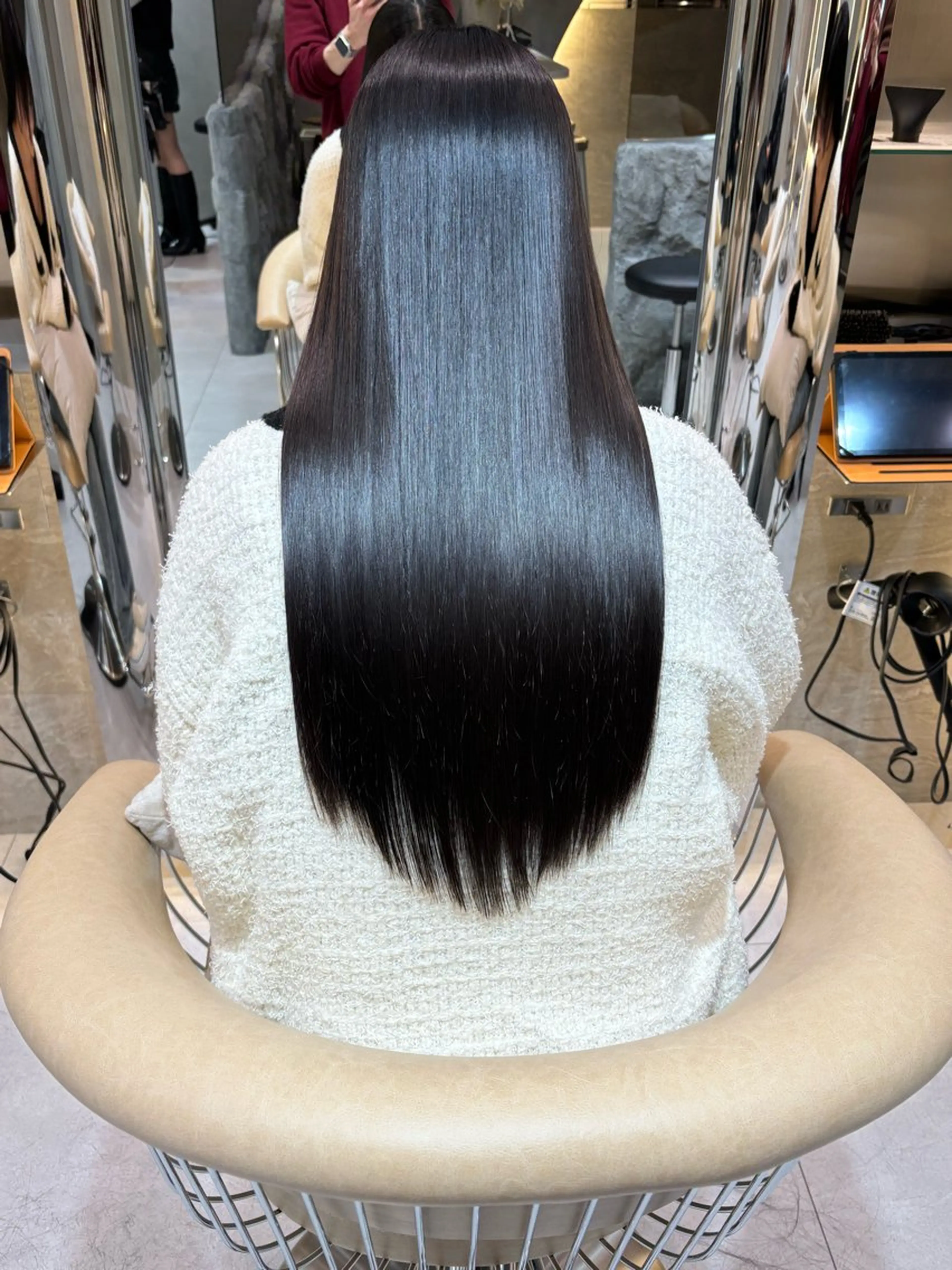ロング 髪質改善 中島一斗のヘアスタイル