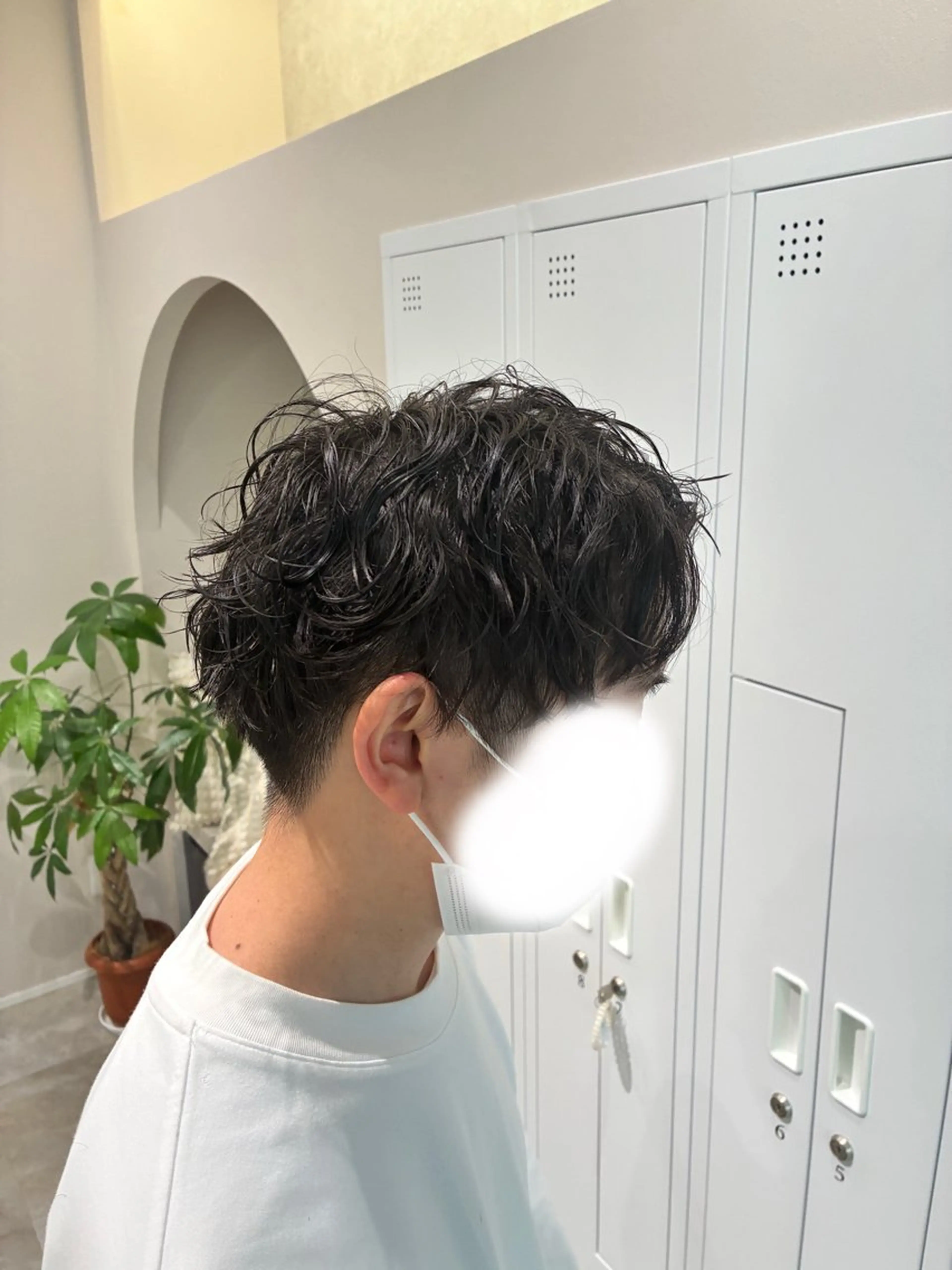 パーマ メンズ 木原 海斗のヘアスタイル
