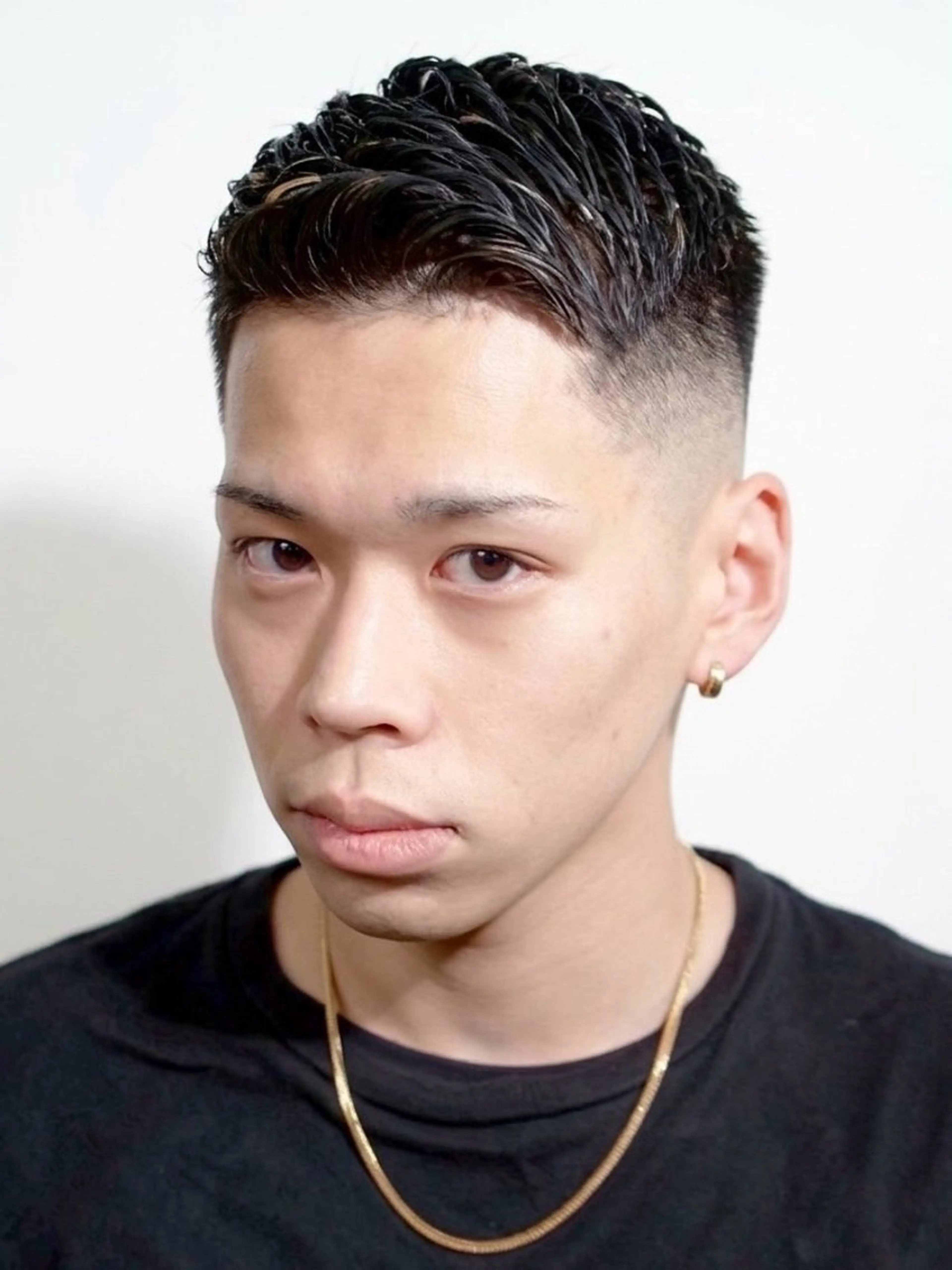 ショート メンズ フェードカット ヒロ銀座 広島本店のヘアスタイル