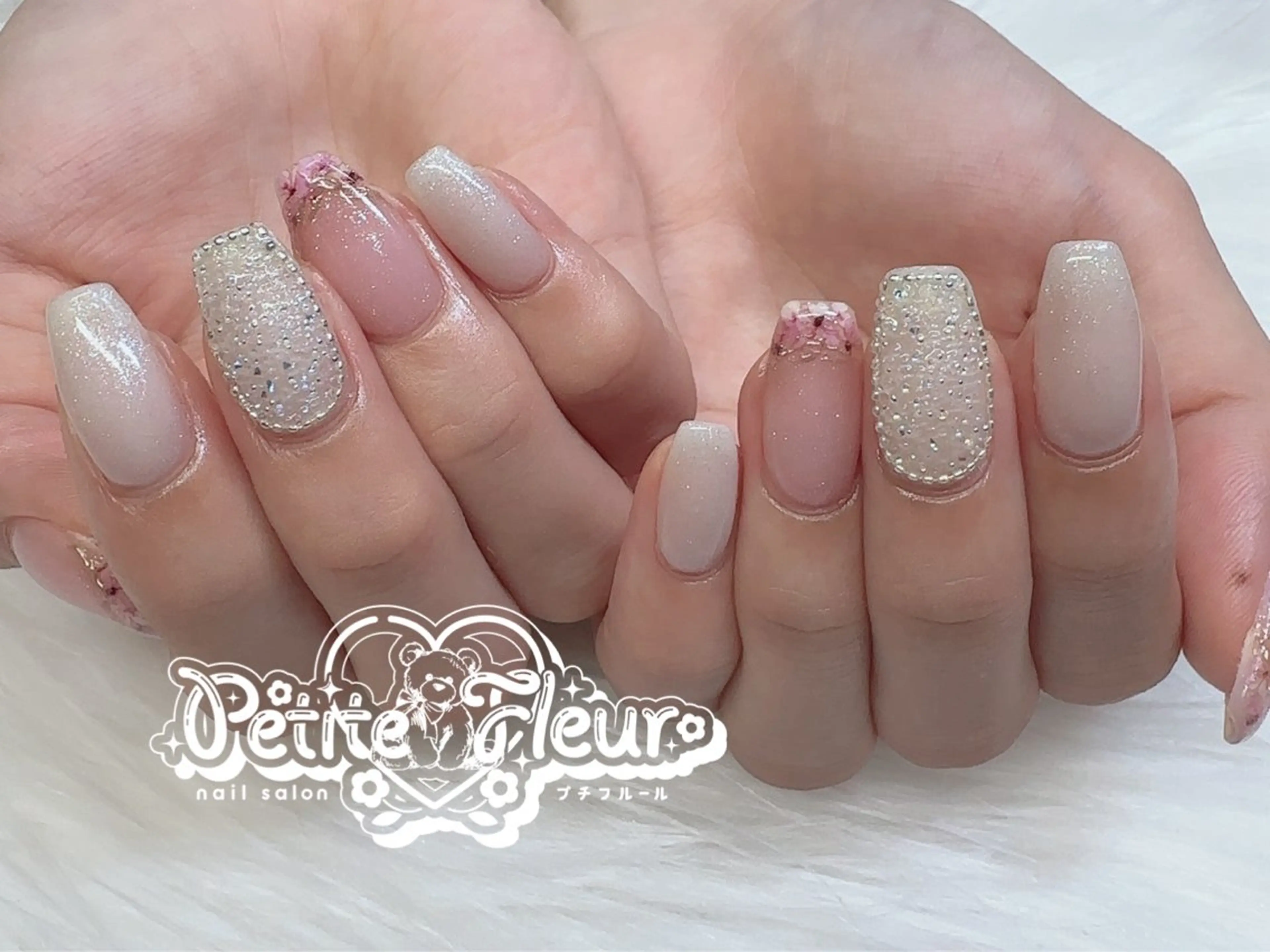 ネイル ❁⃘*。Petite fleur❁⃘*りさのネイルデザイン