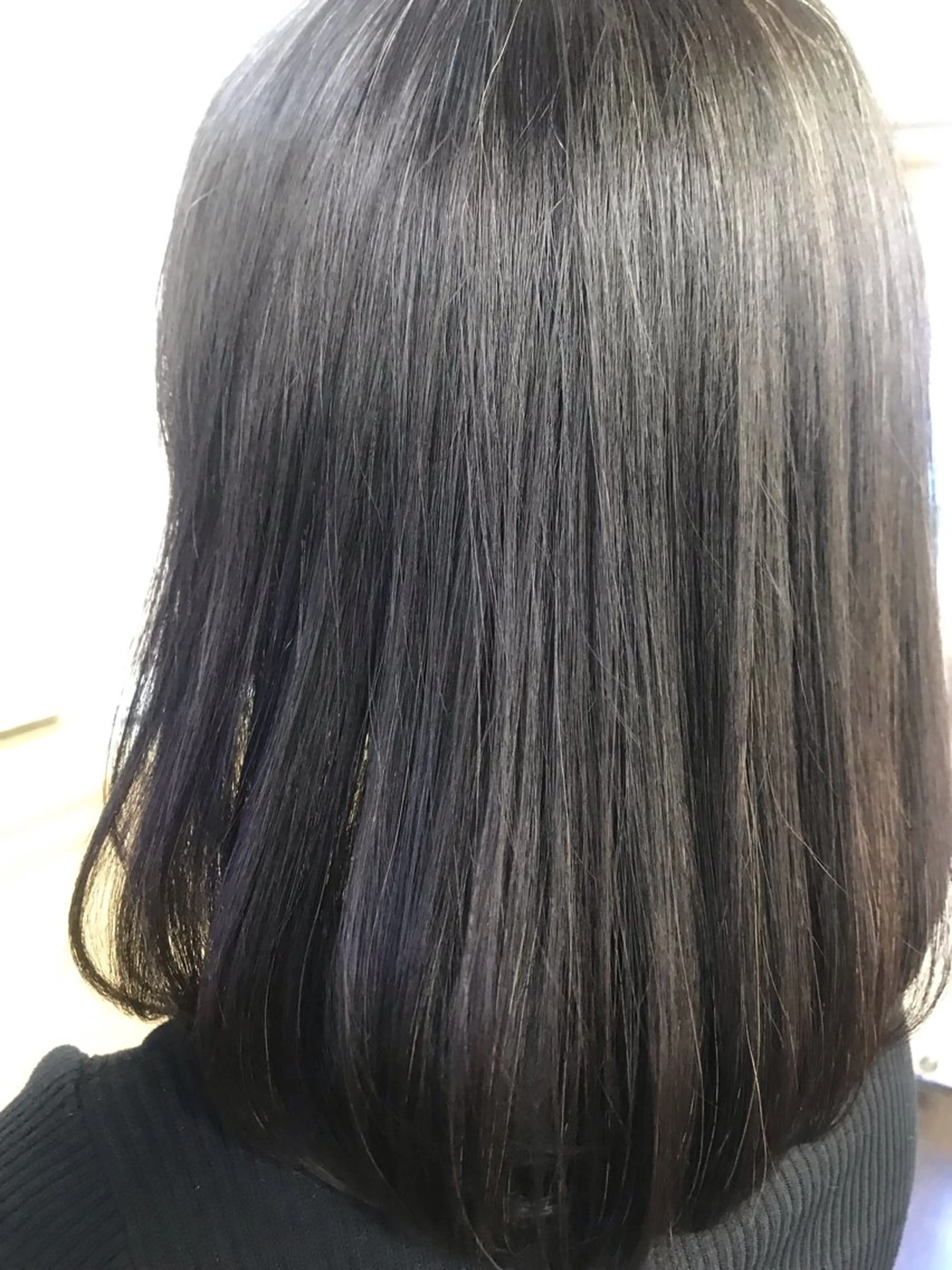 ミディアム パーマ 桧山 真のヘアスタイル