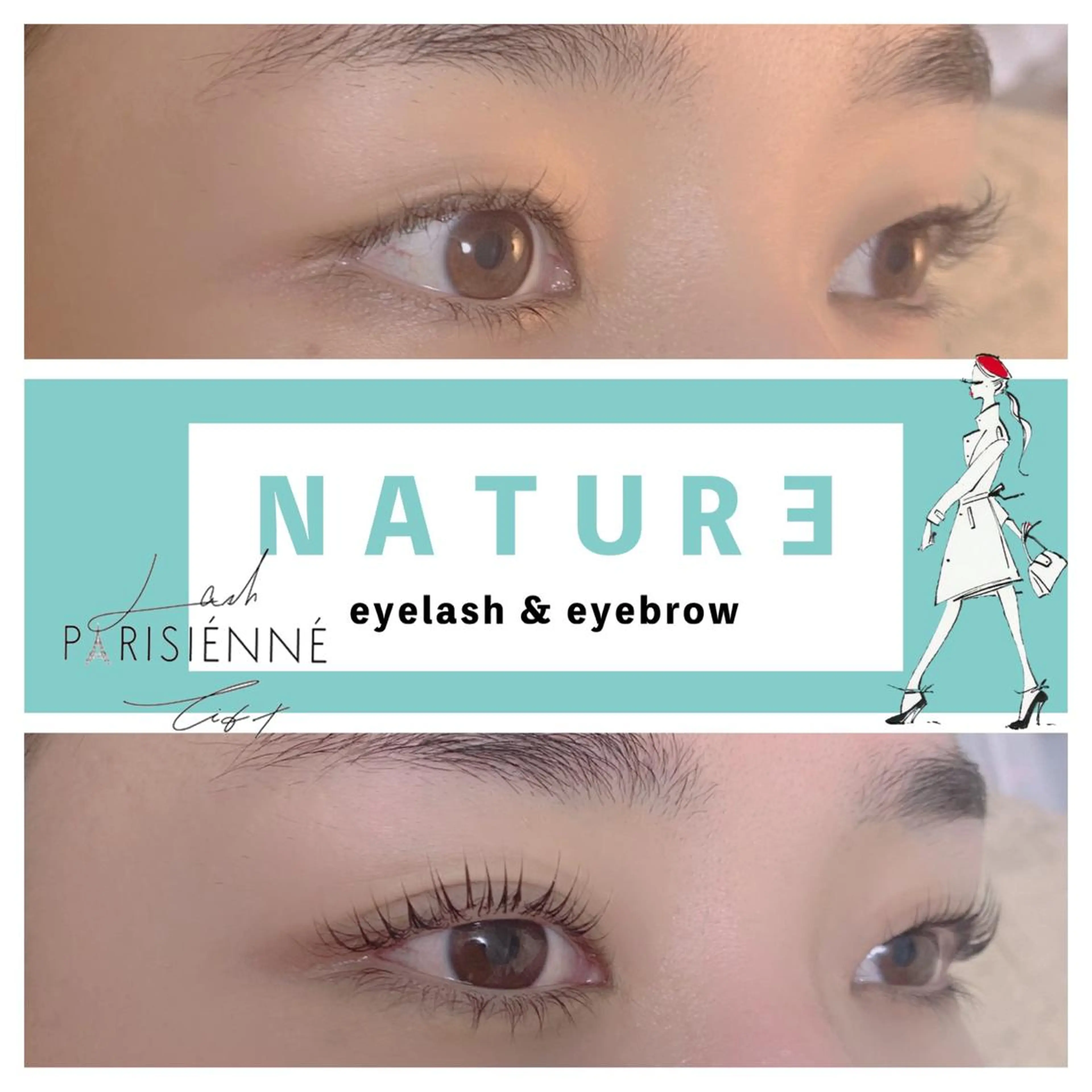 マツエク・マツパ NATURE MIYUのマツエク・マツパデザイン