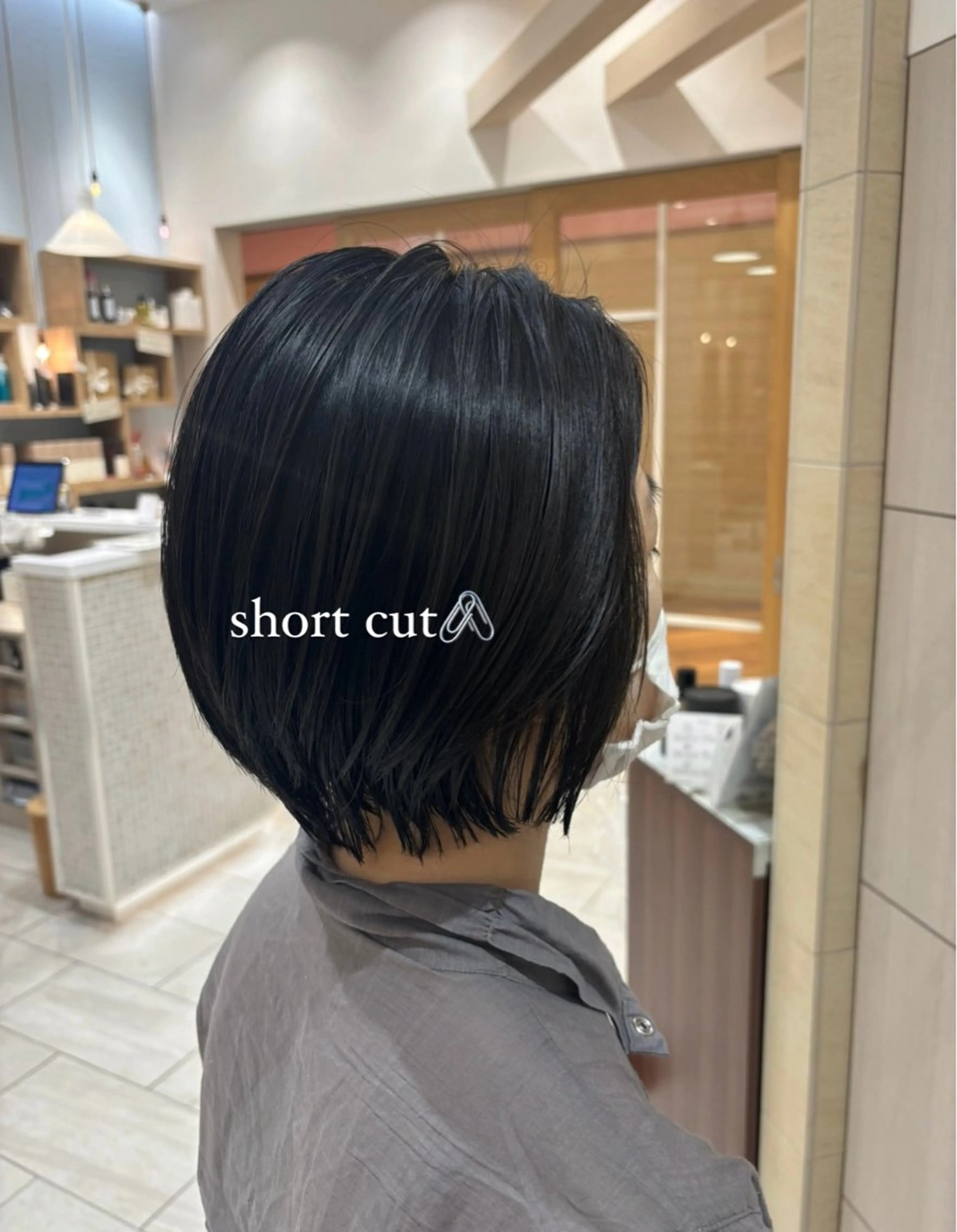 ショート 小竹 夏花のヘアスタイル