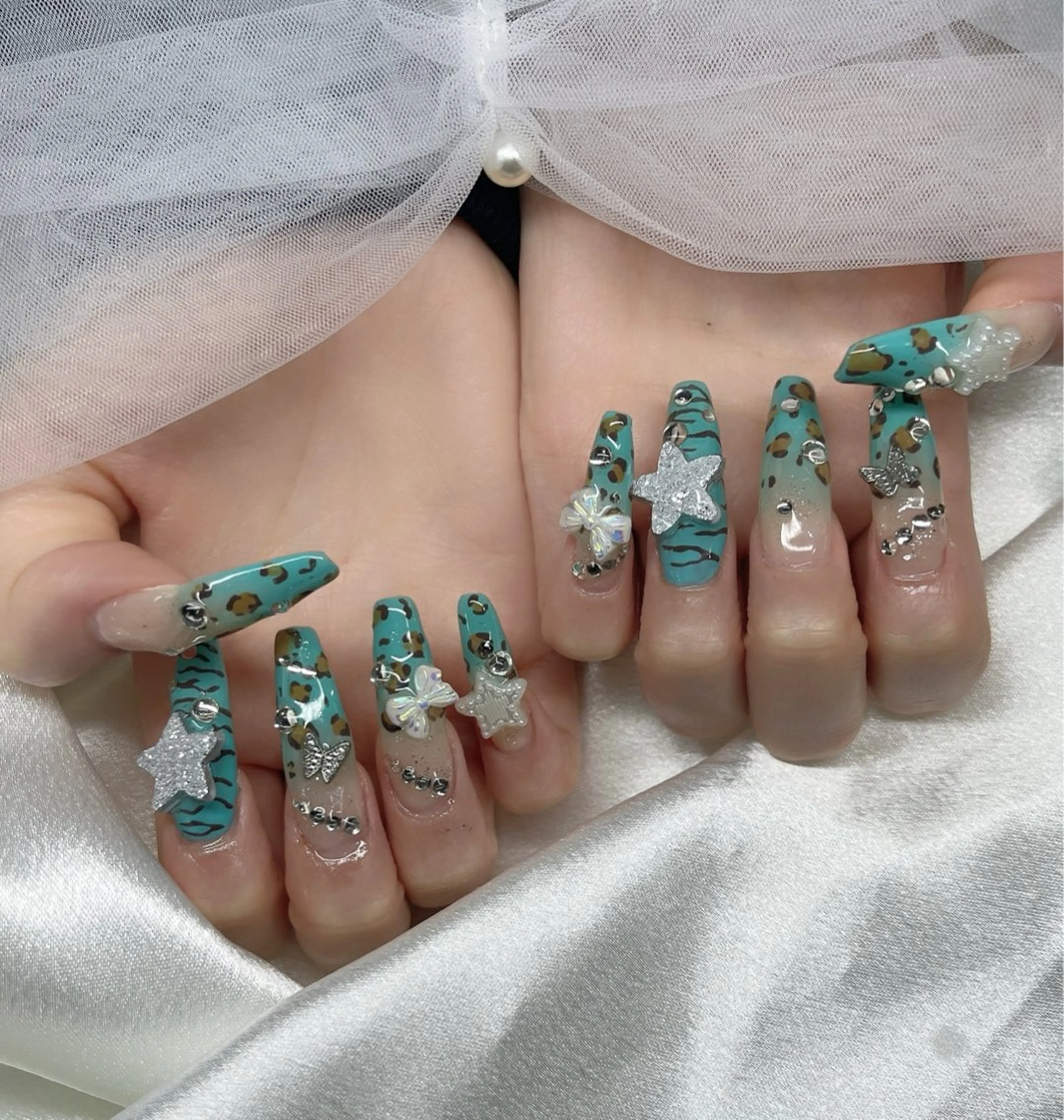 ネイル ロングネイル ハンドネイル YOLO NAILのネイルデザイン