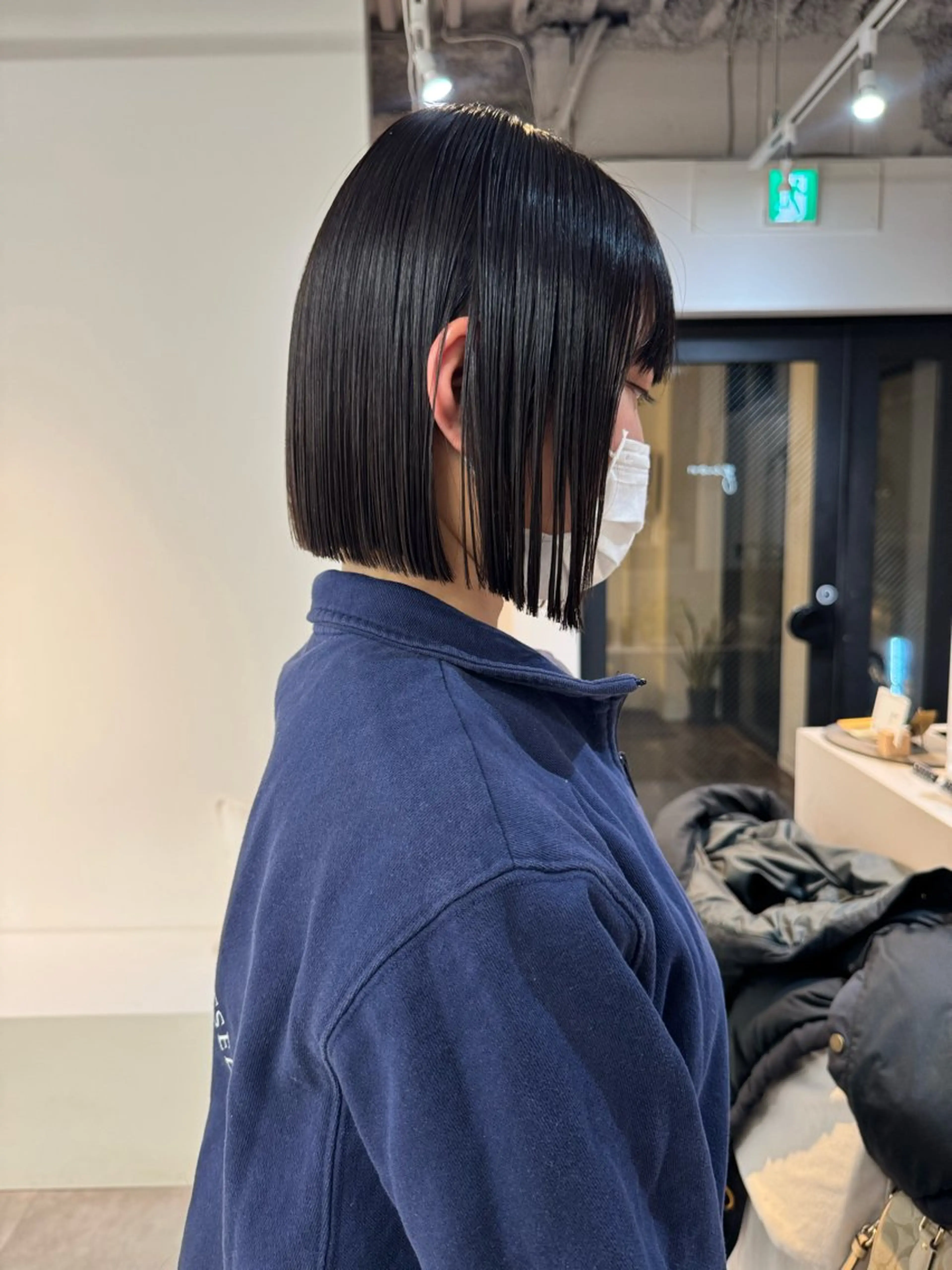 ミディアム aya/ブリーチ/ ボブ/ショートのヘアスタイル