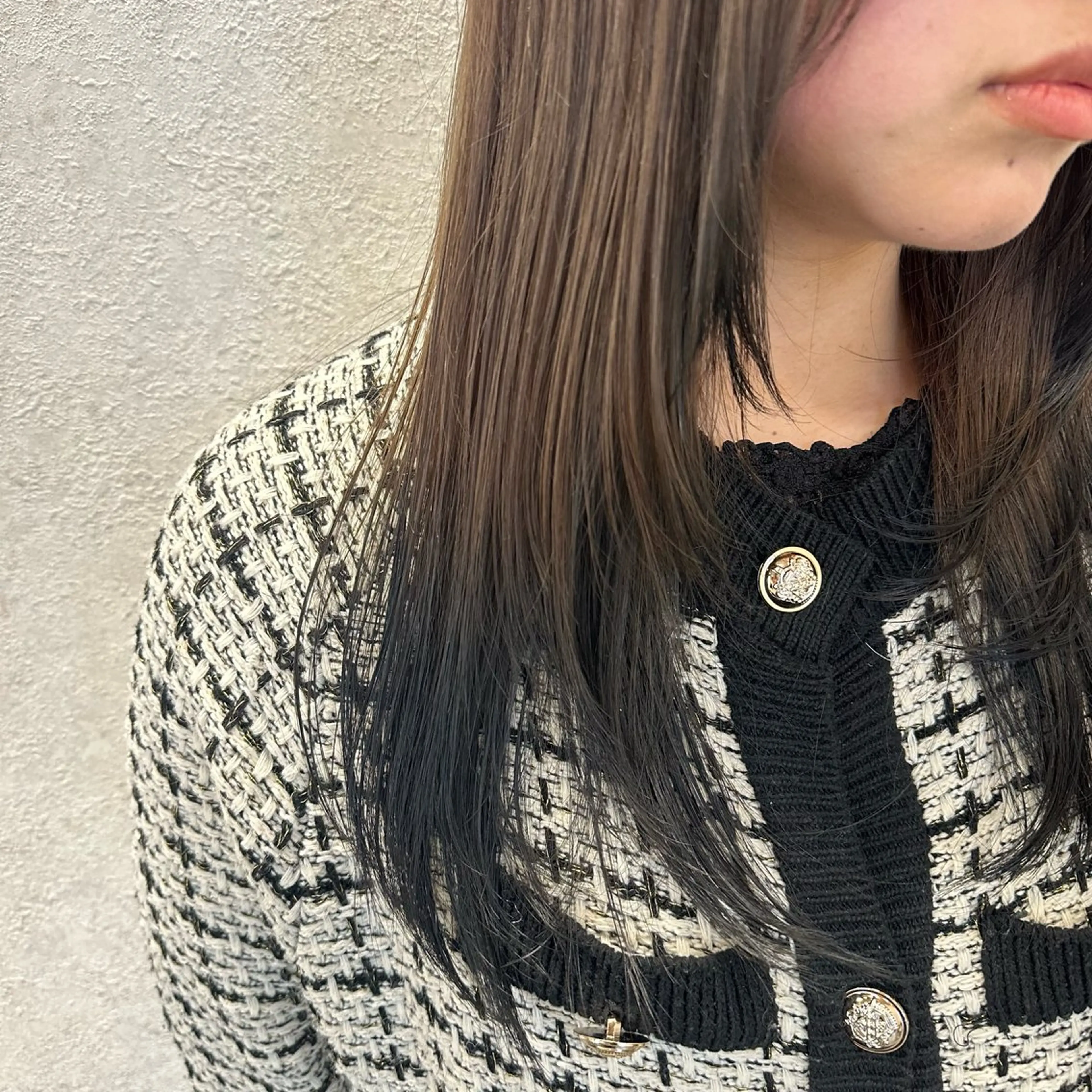 カラー 森本 美音のヘアスタイル