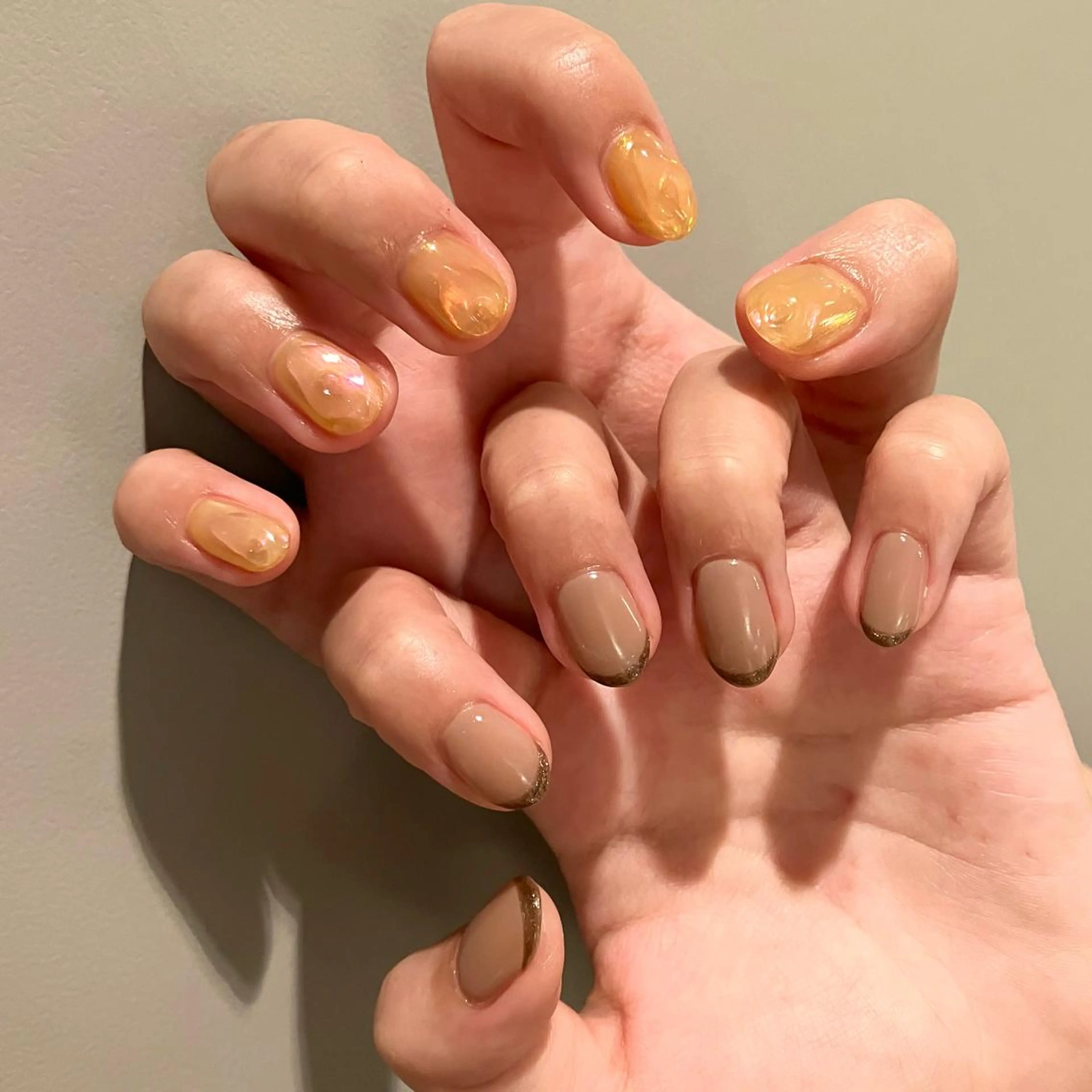 ネイル ハンドネイル ウシク ミユキのネイルデザイン