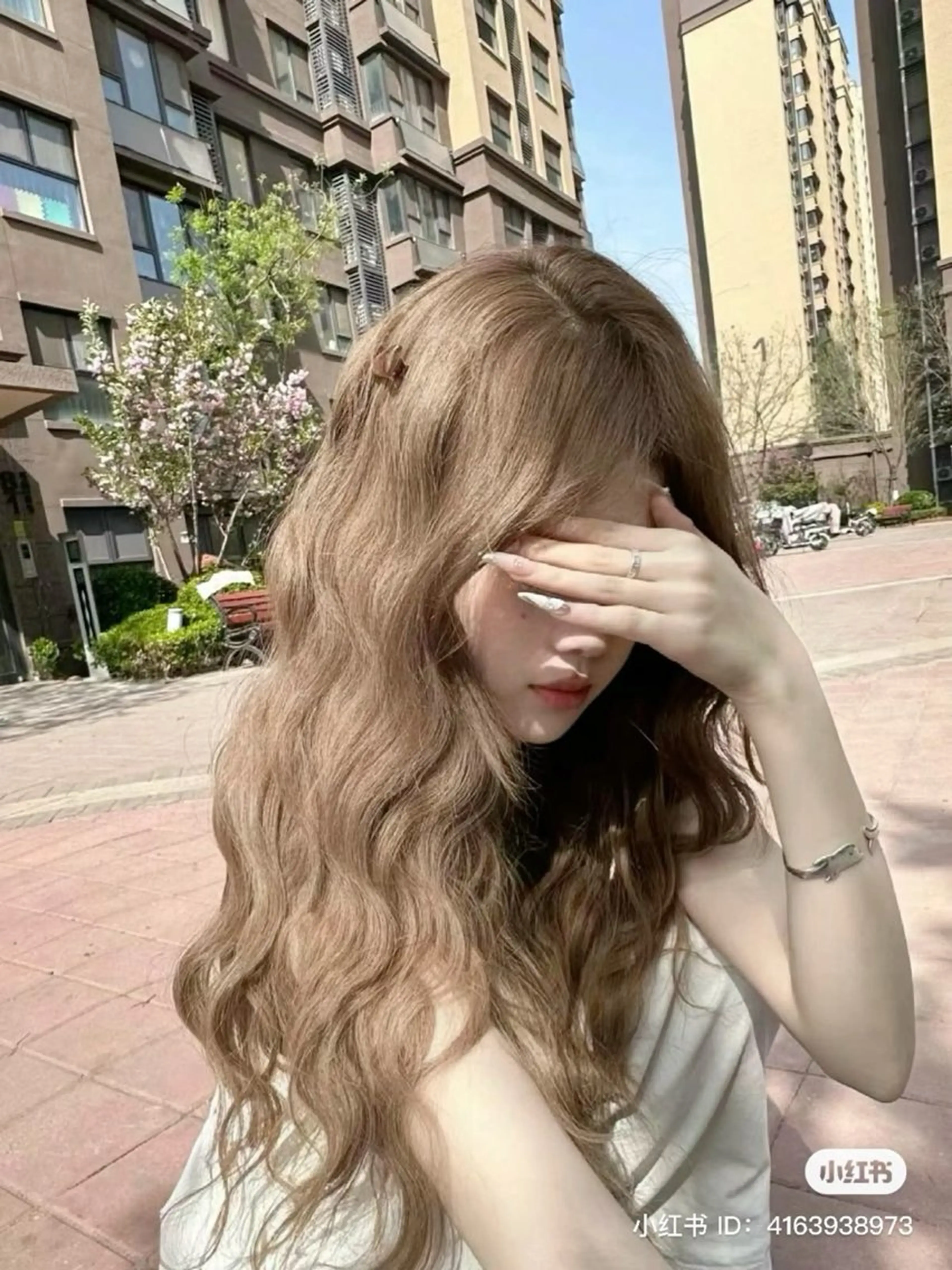 カラー ヘアカラー 🩶透明感ブリーチ カラー🩶 maoのヘアスタイル