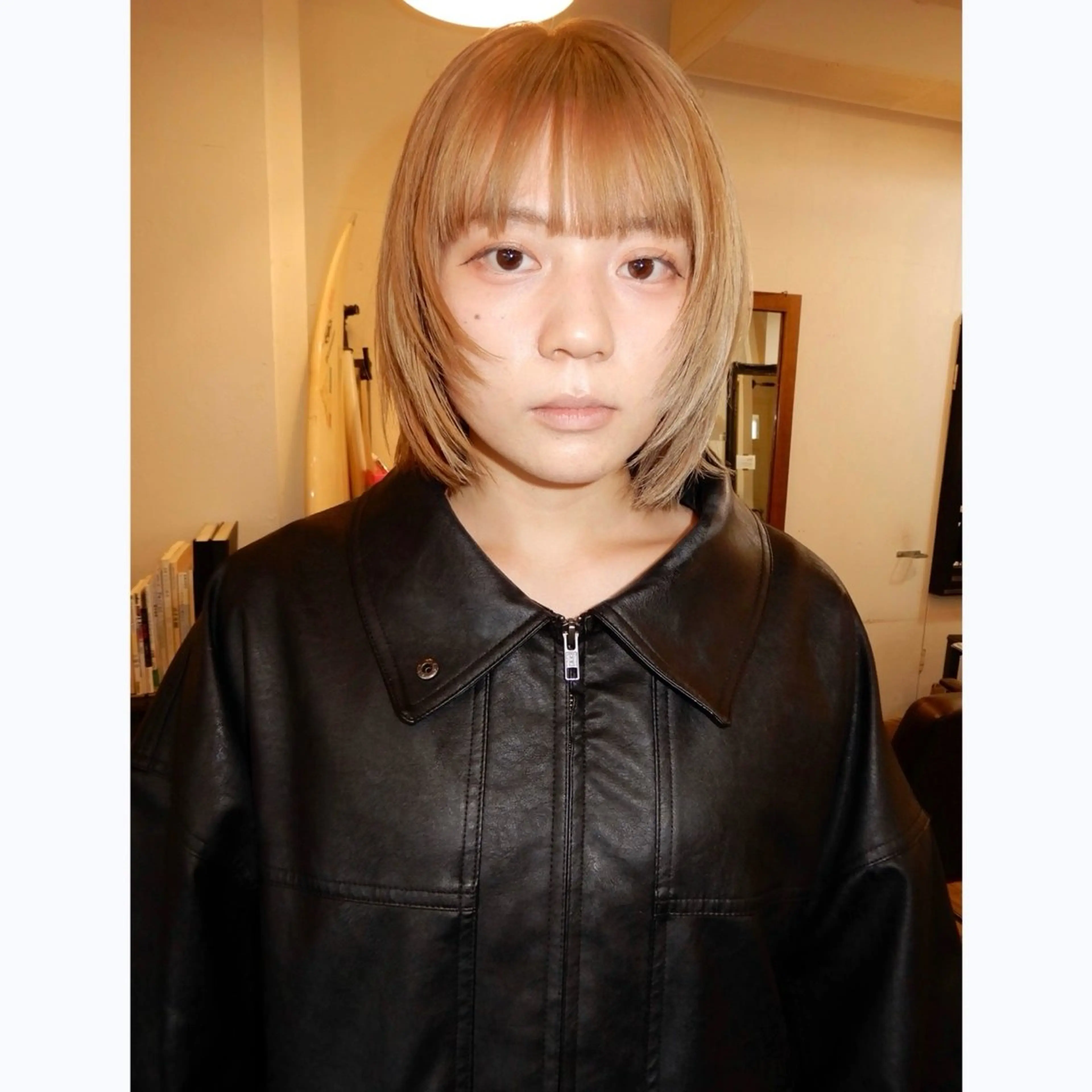 ショート カラー カット ヘアカラー デザインカット🎨 ボブ🫟おざきのヘアスタイル