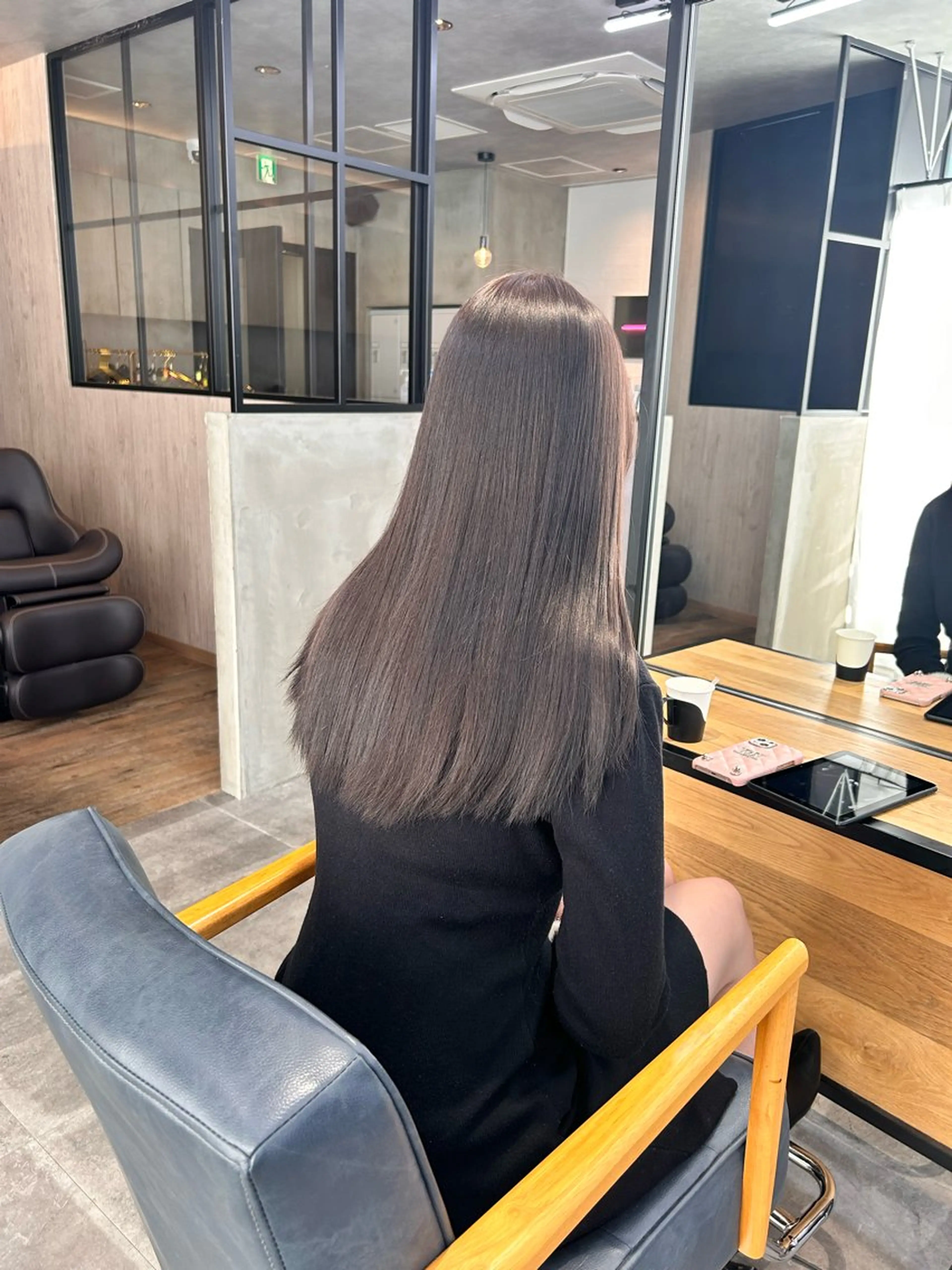 ロング カラー 韓国×髪質改善カラー 💎hinaのヘアスタイル