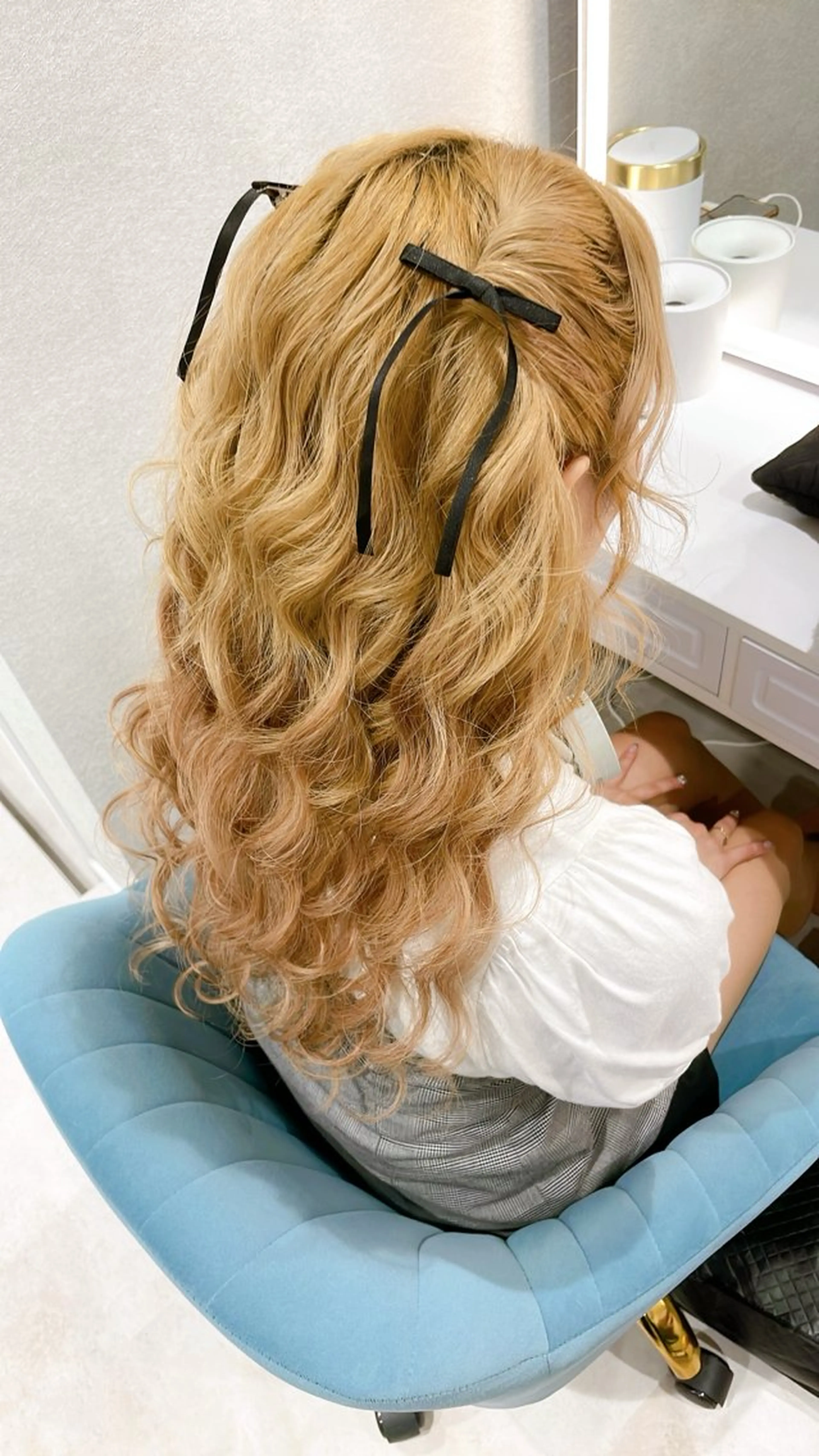 ロング ヘアアレンジ 大嶋 日向子のヘアスタイル