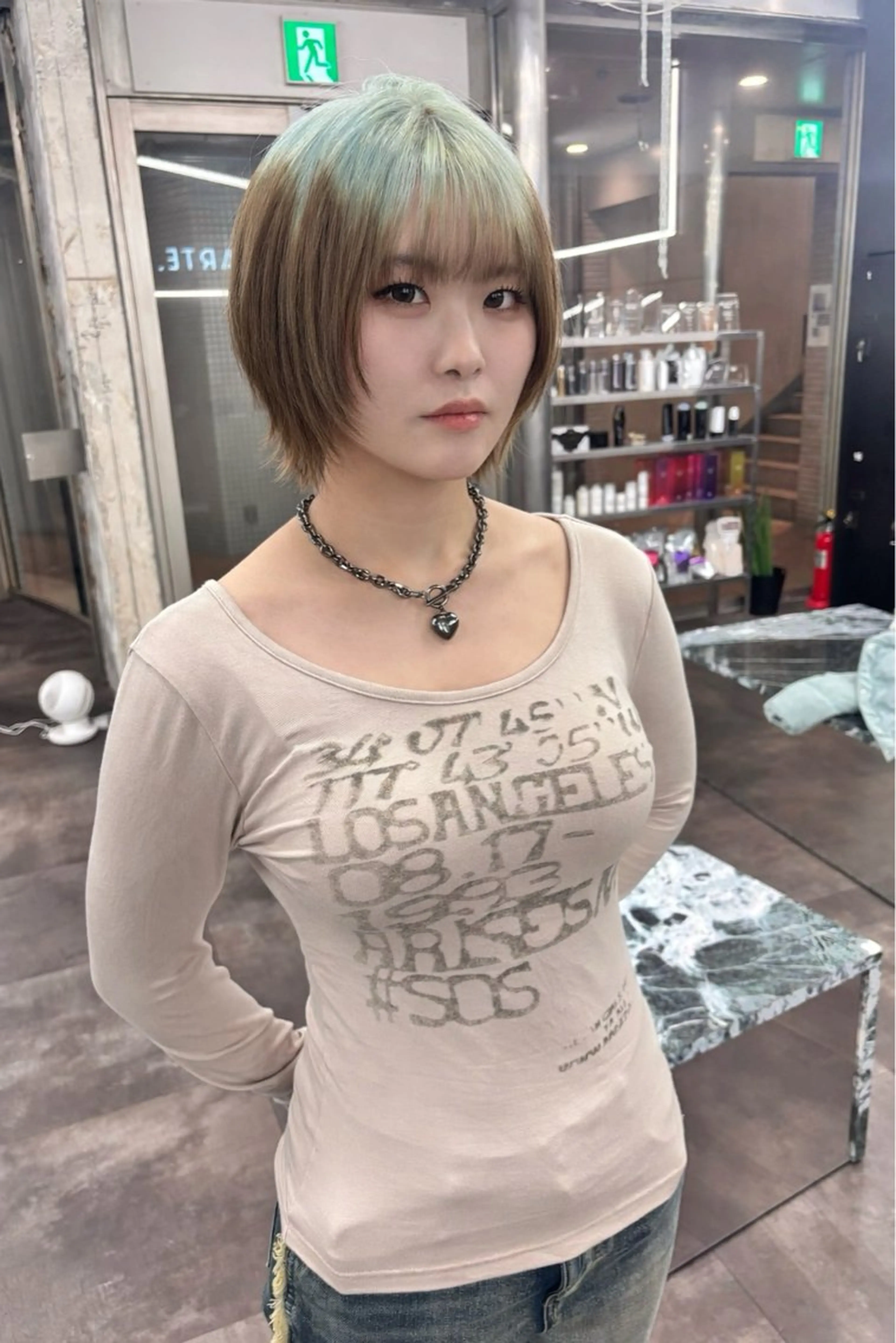 ショート ショートレイヤー レイヤーカット ショートヘア ゲンキ /ウルフカットのヘアスタイル