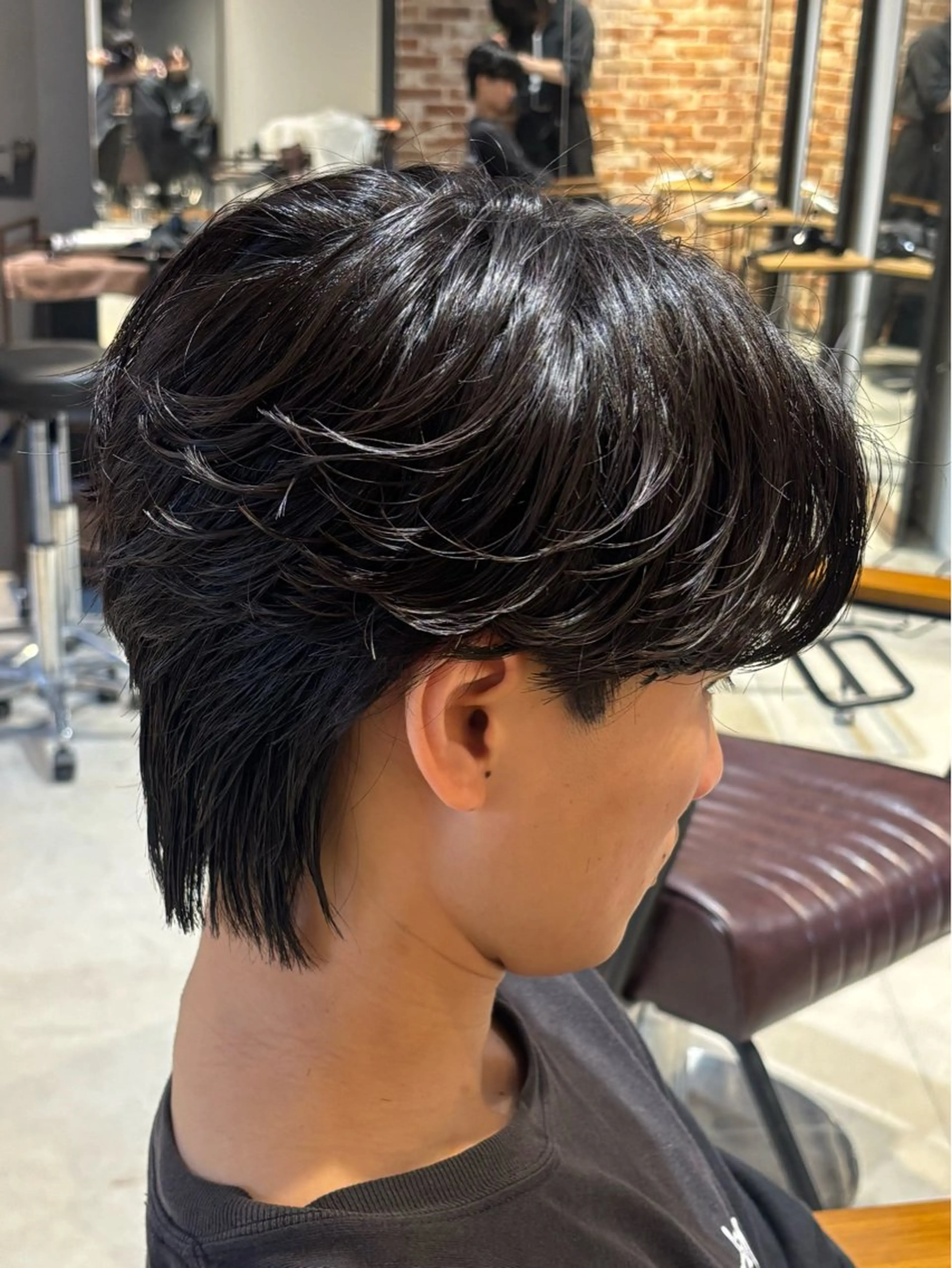 ショート パーマ メンズ メンズパーマ ニュアンスパーマ カット パーマ トリートメント パーマ職人DAIKI ツイスパ/波巻きのヘアスタイル
