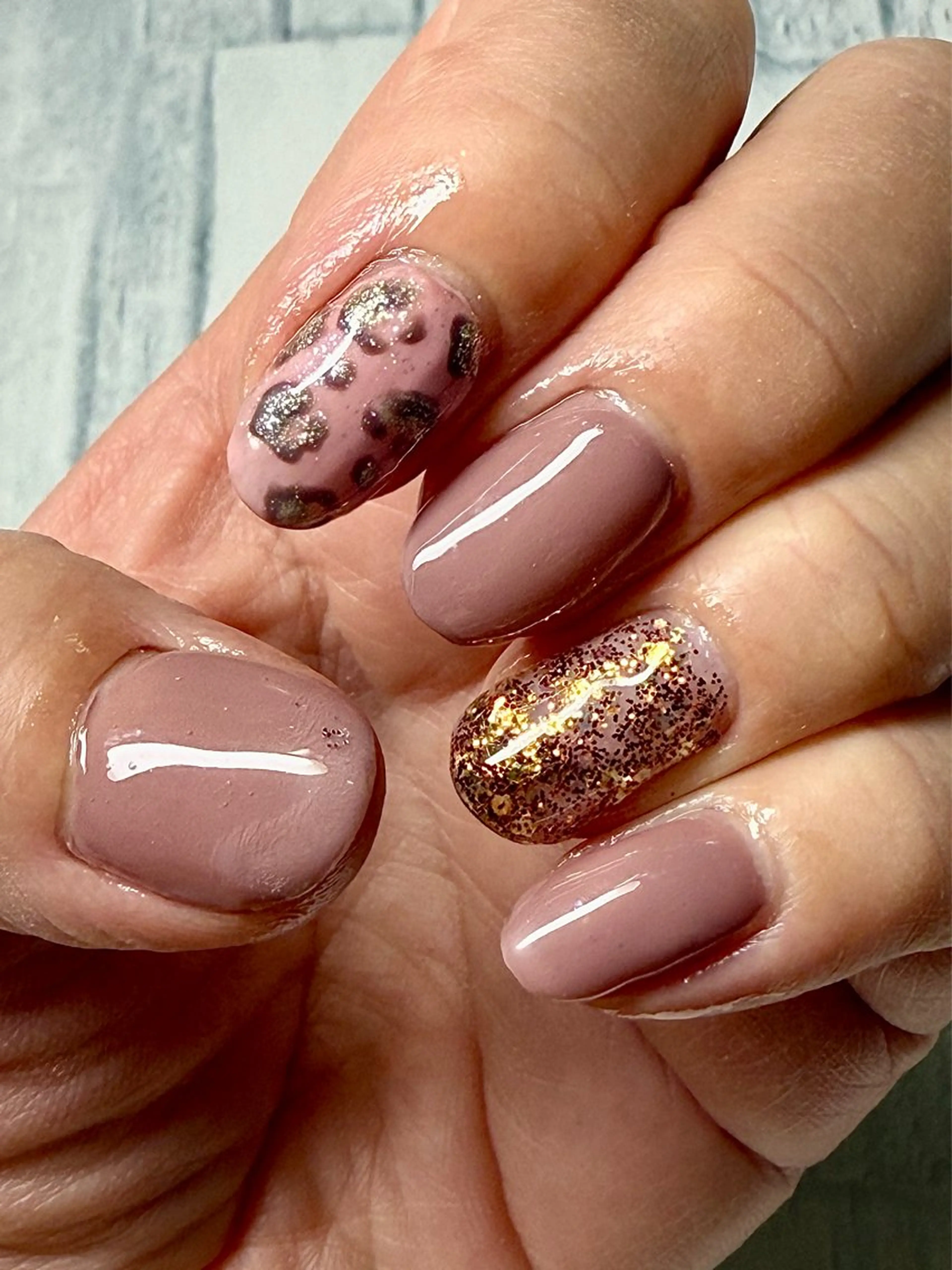 秋のデザインネイル（オフ込み・ご新規様）の写真