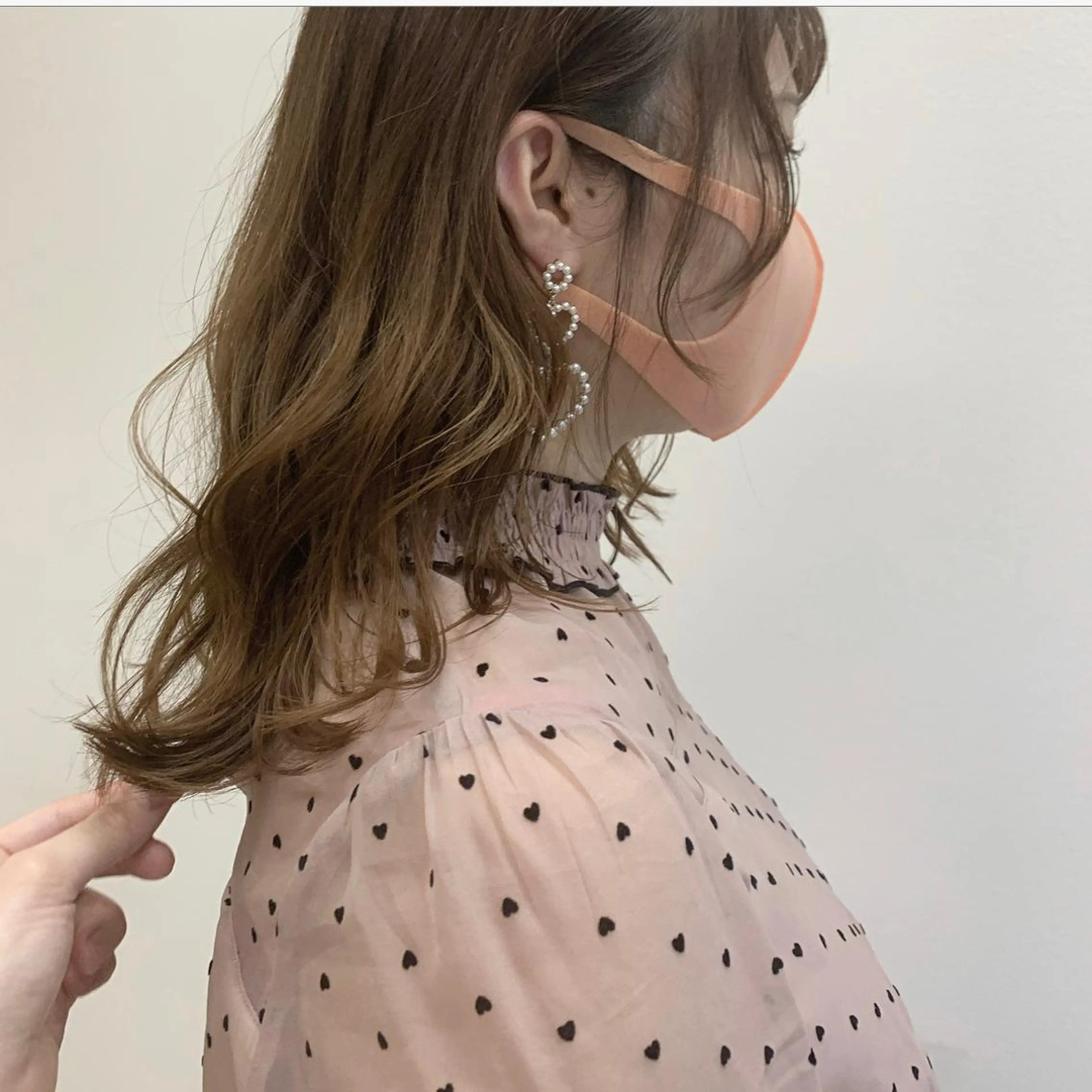 セミロング 鈴木 まりやのヘアスタイル