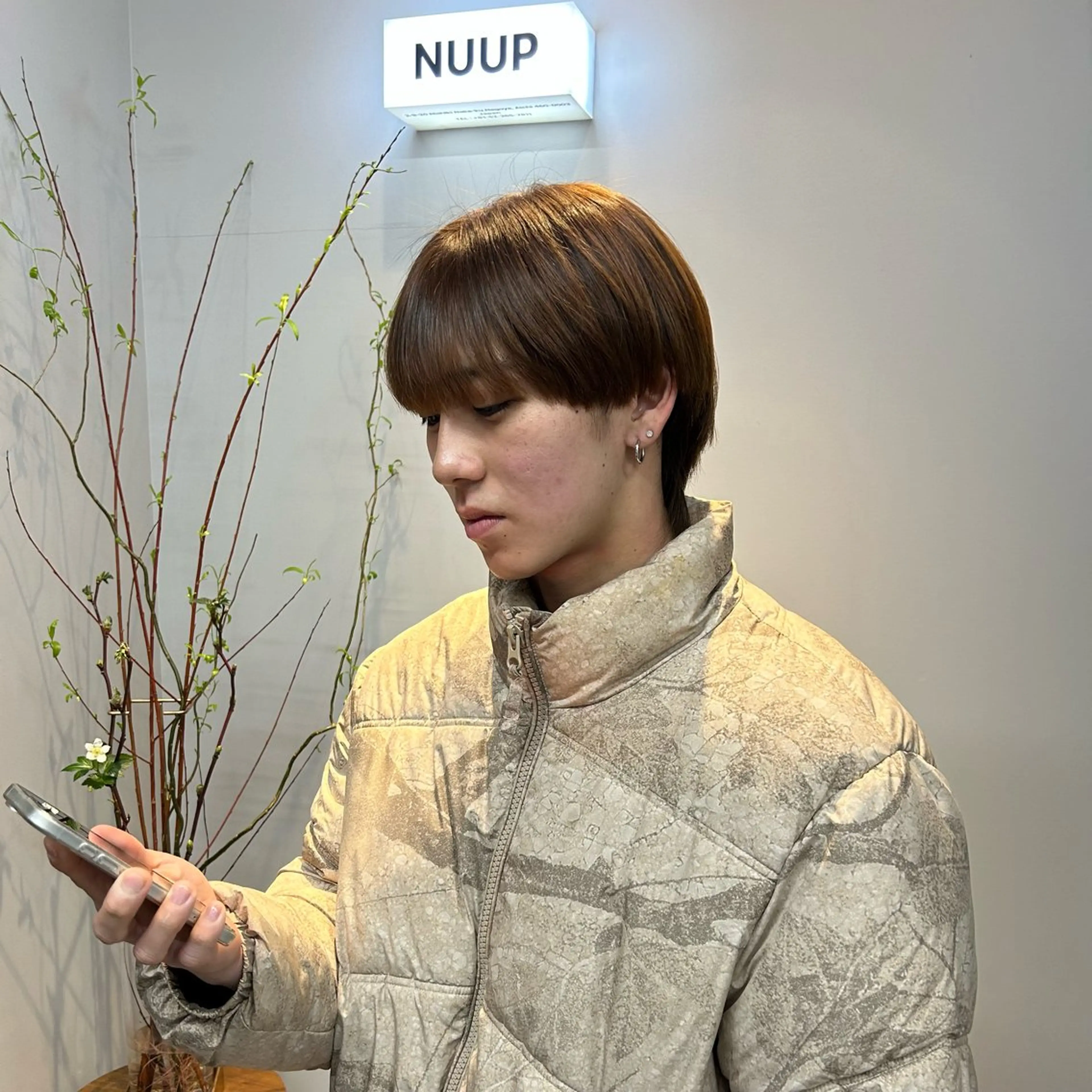 🌟4月限定50%off🌟メンズカット+縮毛矯正の写真