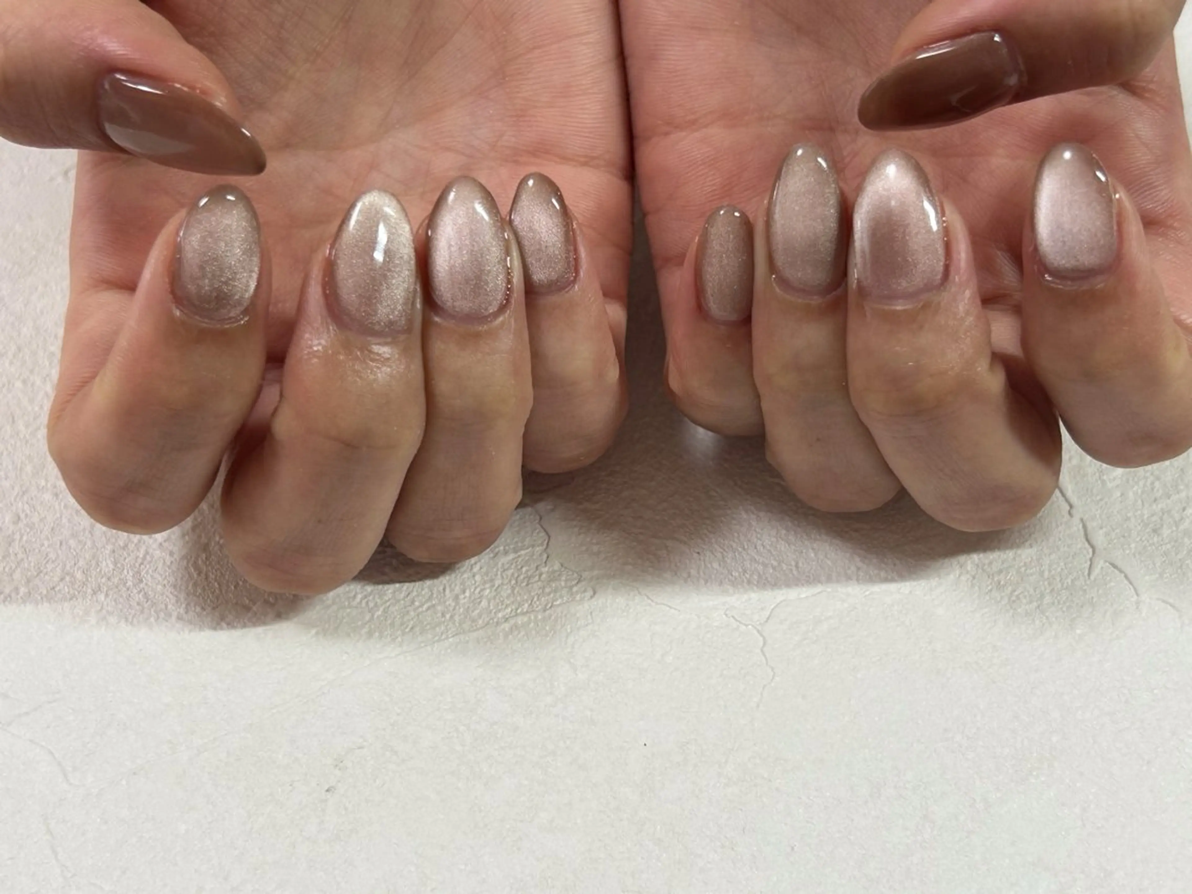 ネイル ジェルネイル マグネットネイル パラジェル バレンタイン ワンホンネイル ハンドネイル kiki nail &brow二子玉川の眉毛・アイブロウイメージ