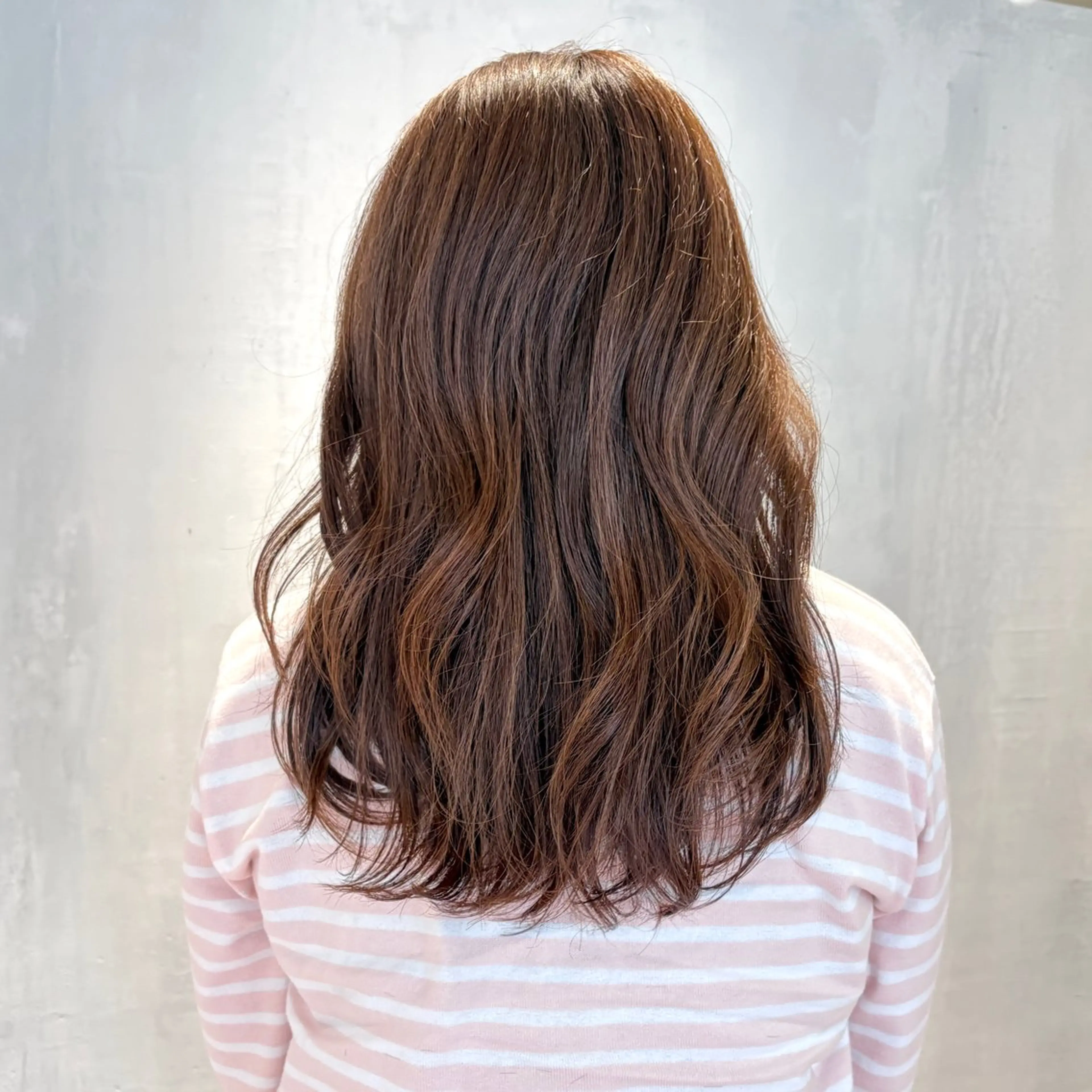 ロング カラー ハイライトカラー ハイライト カット ヘアカラー トリートメント ヘッドスパ matka白髪ぼかし 大人ヘア/KEIKOのヘアスタイル