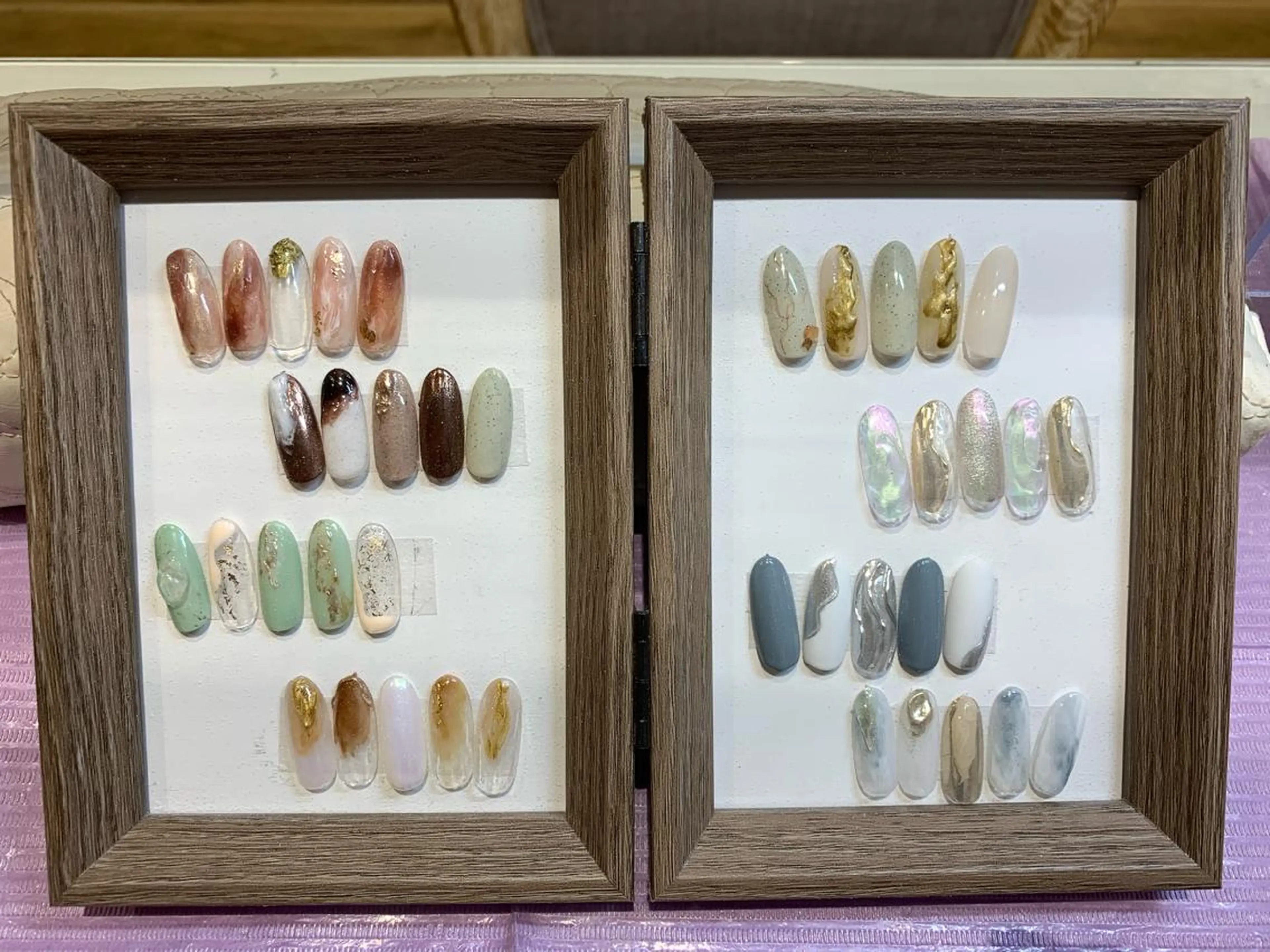 ネイル ニュアンスネイル マキノ ユイのネイルデザイン