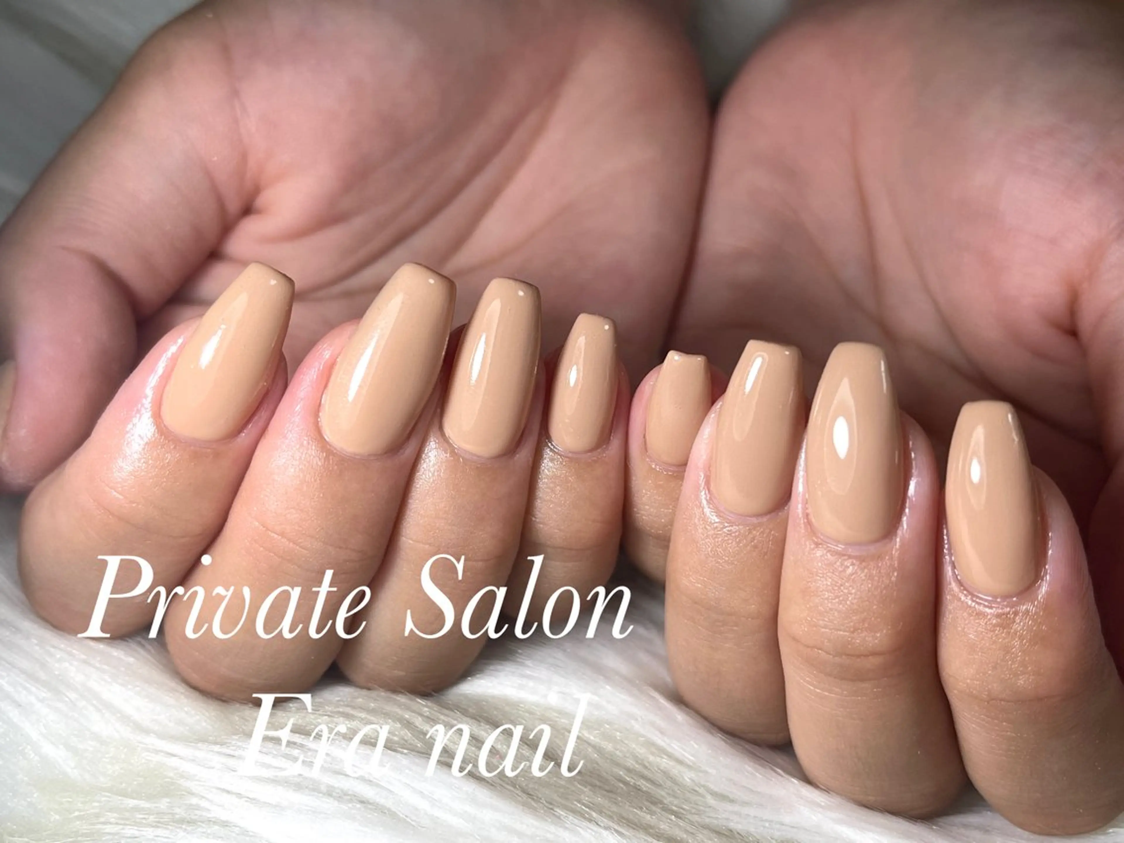 ネイル ワンカラーネイル ハンドネイル Era nailのネイルデザイン